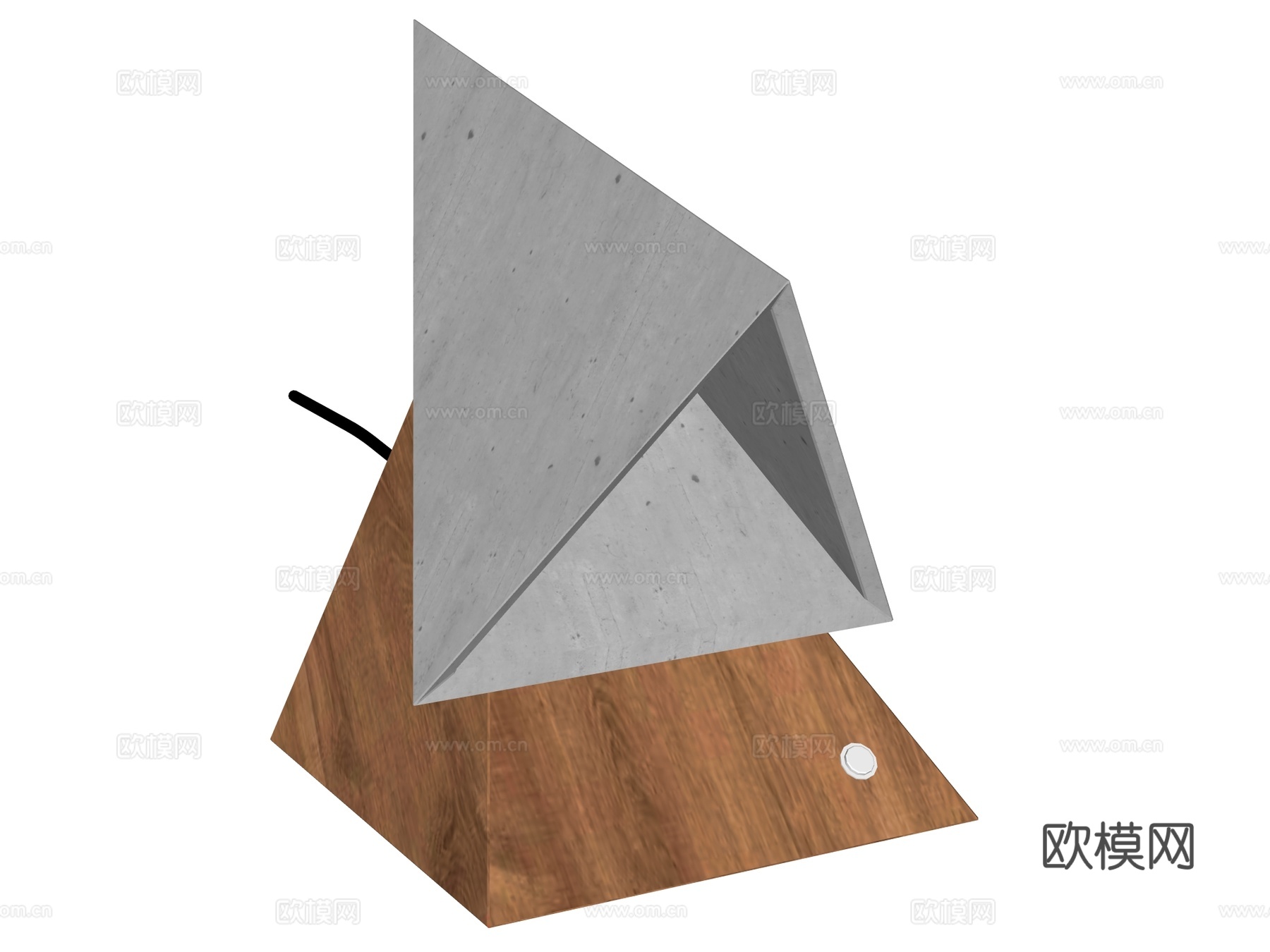 台灯 装饰灯具 氛围灯具su模型下载（渲染图2）