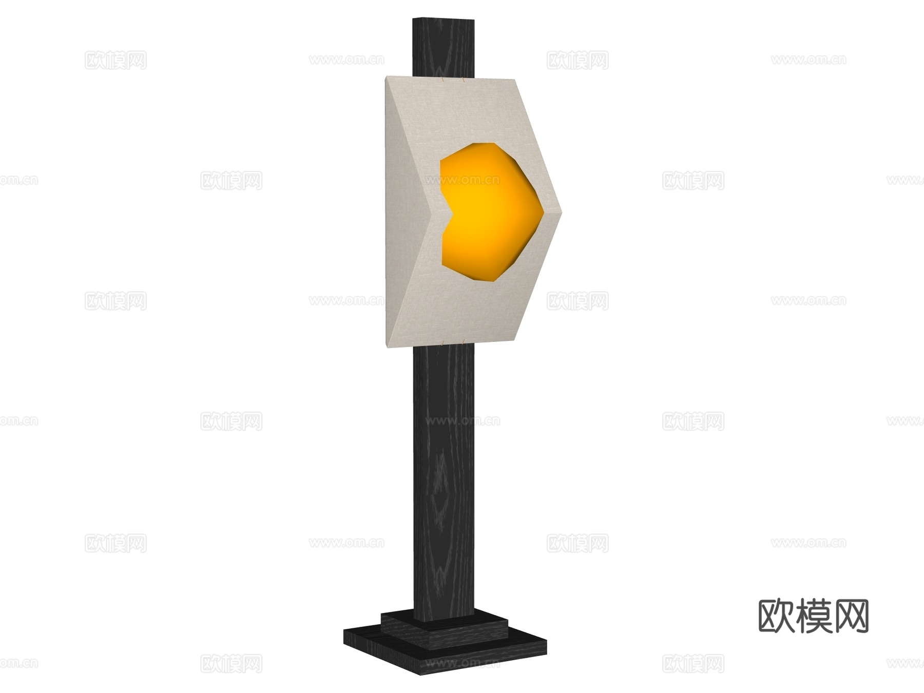 落地灯 装饰灯具 氛围落地灯su模型