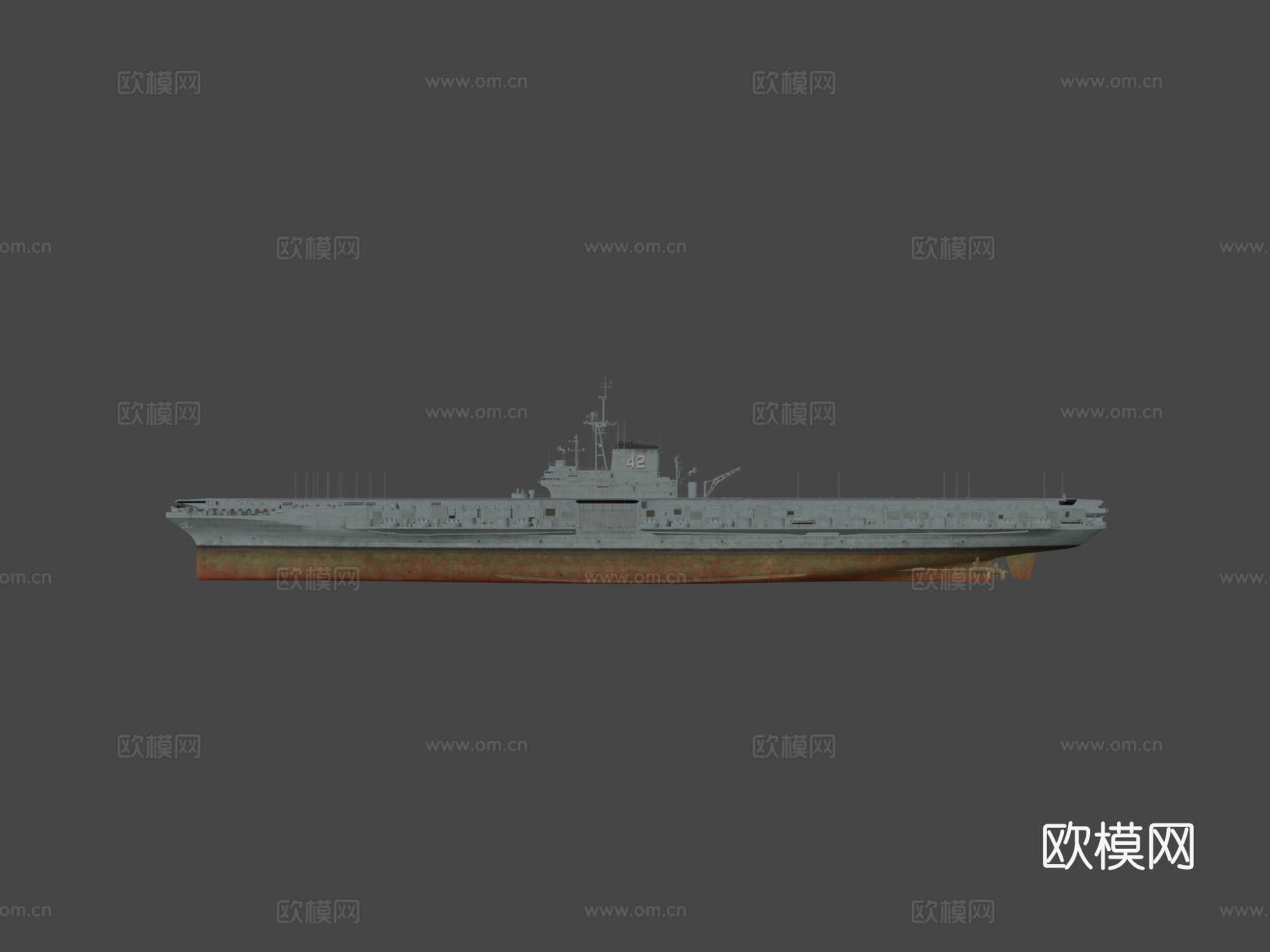 F·D·罗斯福3d模型下载（渲染图7）