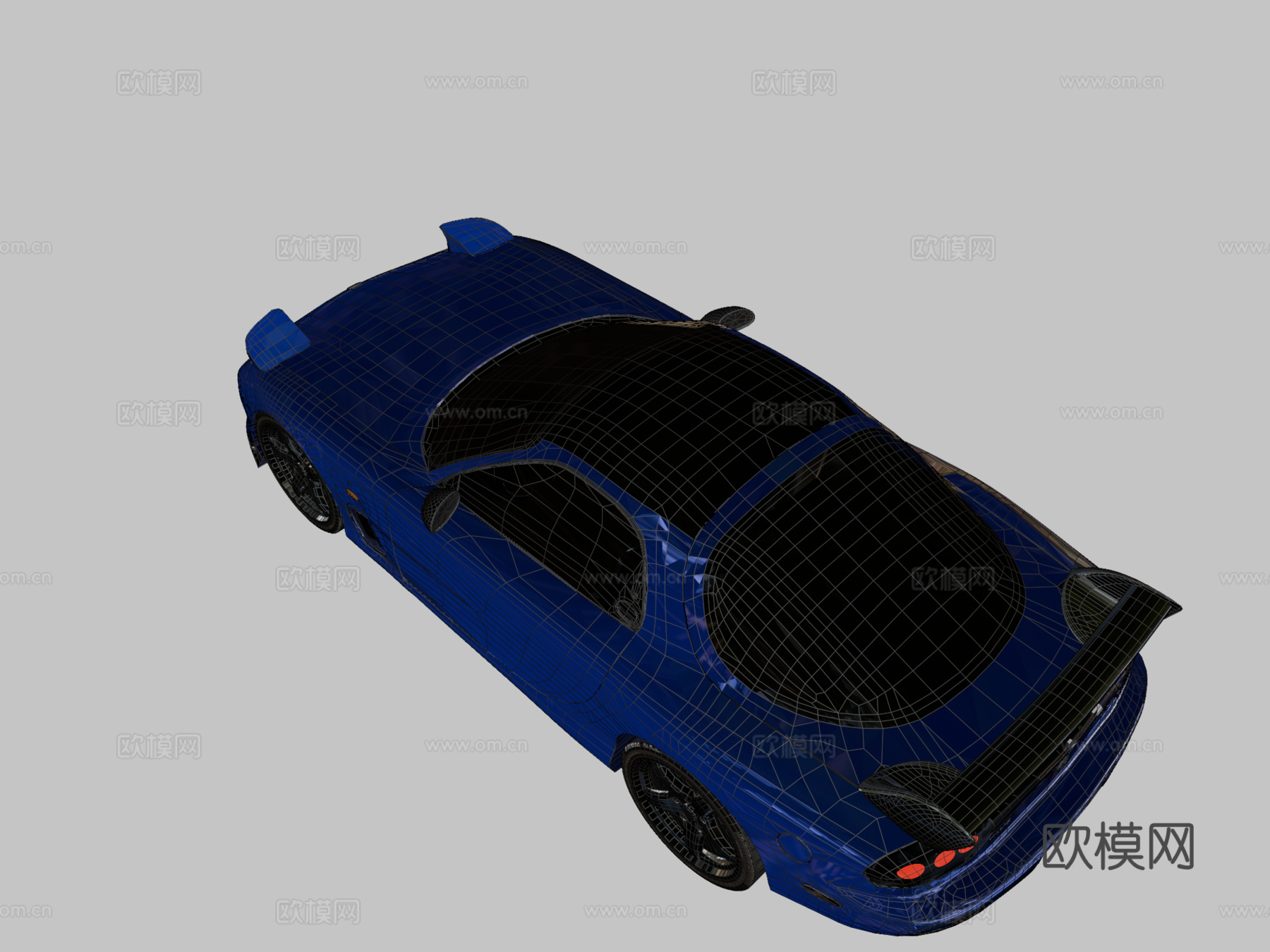 马自达RX-73d模型下载（渲染图2）