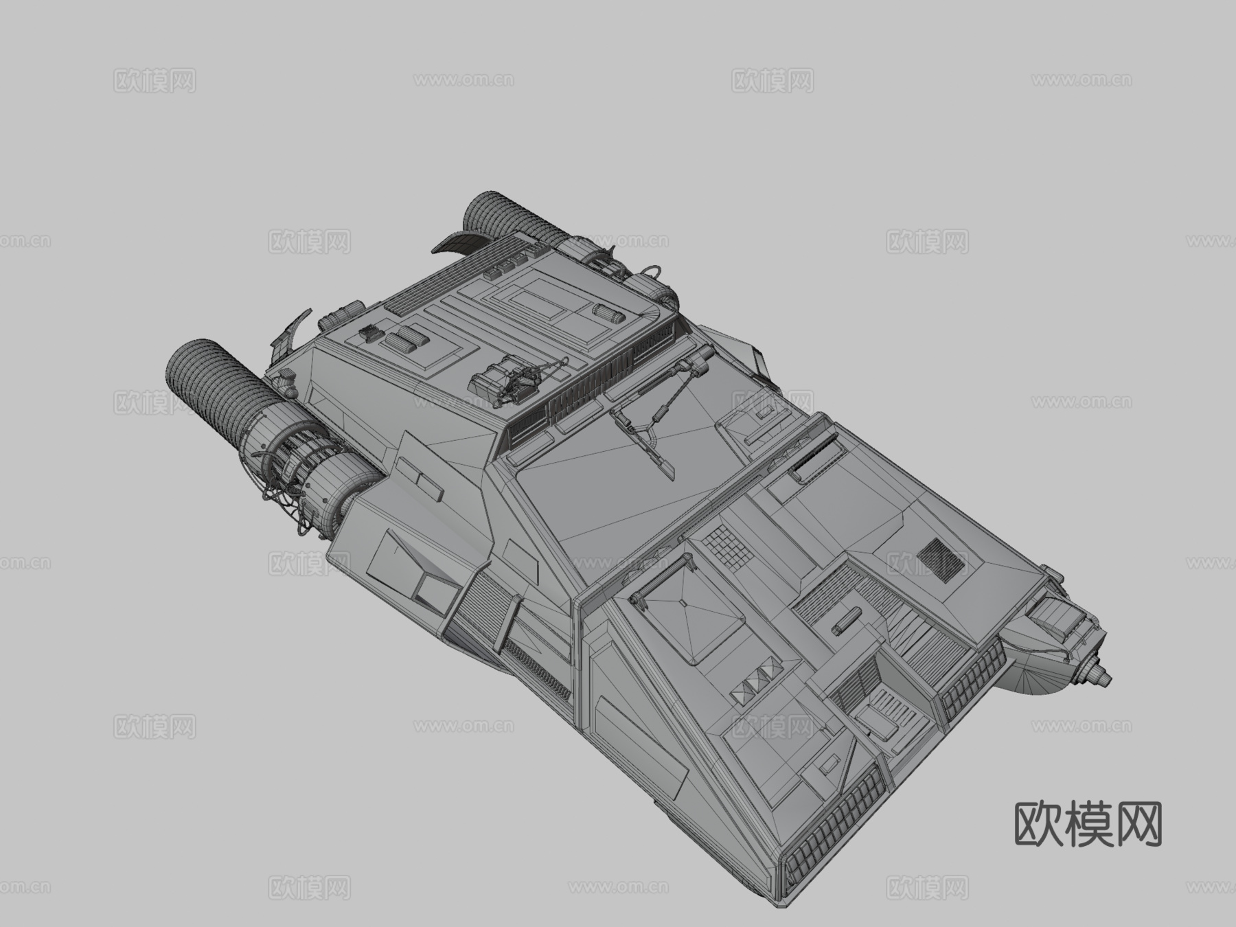 瑞秋的阿尔法罗密欧旋转车（银翼杀手）3d模型3d模型下载（渲染图3）
