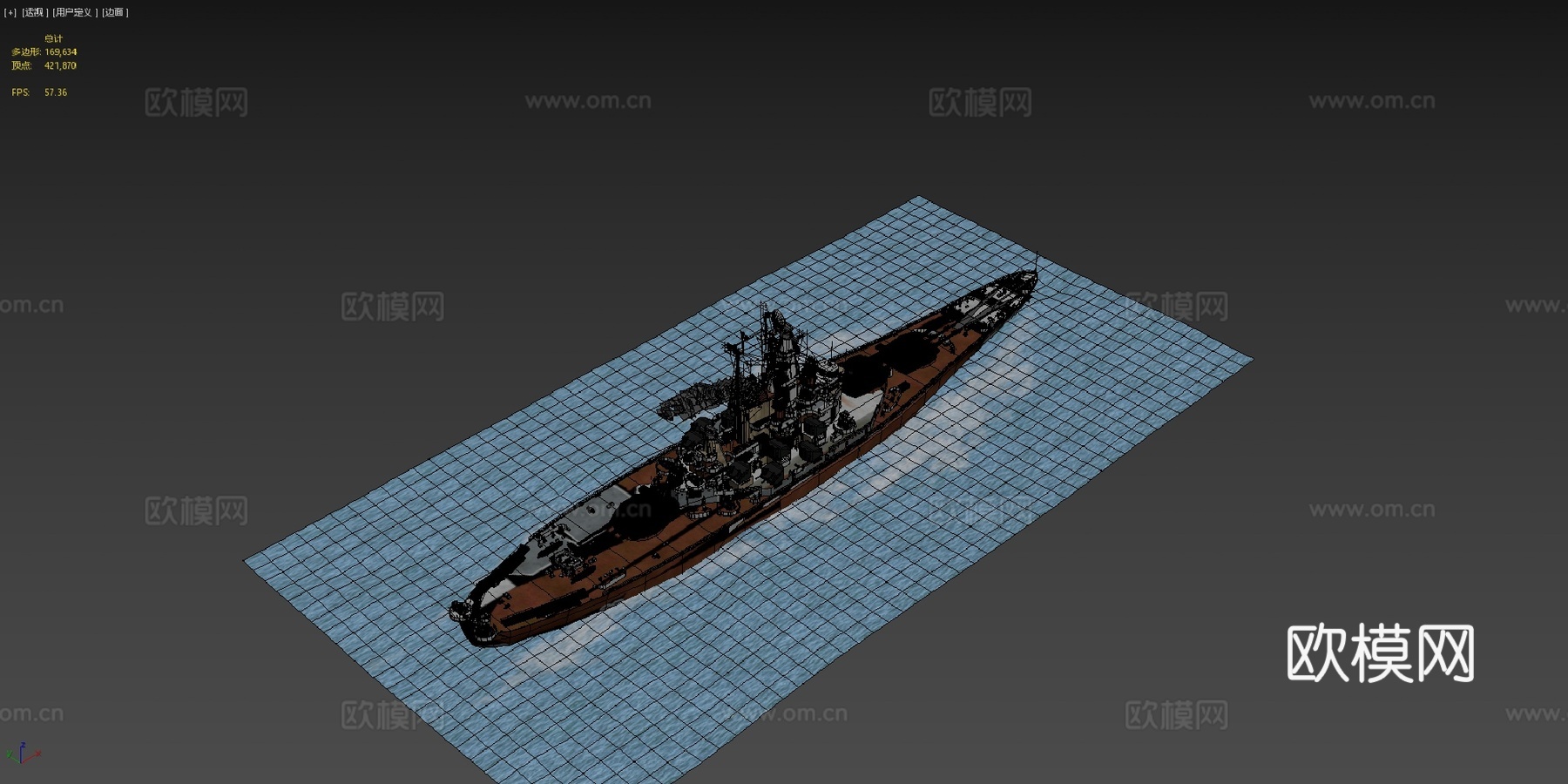 阿拉巴马州3d模型下载（渲染图4）