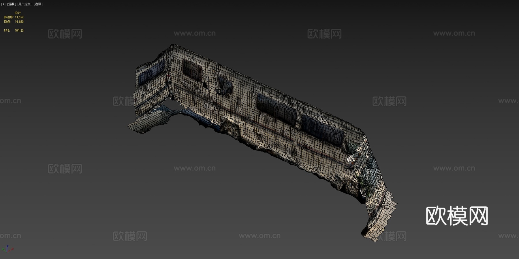 贵族——苹果激光雷达捕捉3d模型下载（渲染图4）