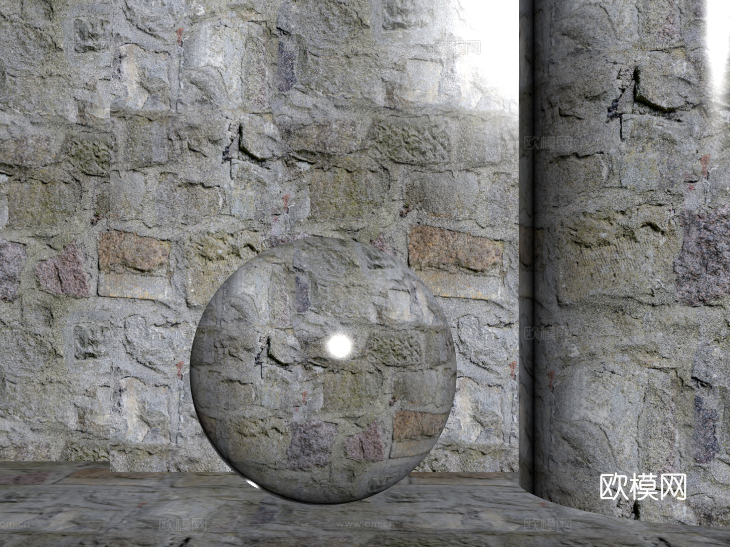 现代砖墙 青石砖墙 脏旧砖墙 仿古砖墙 工业砖墙su模型