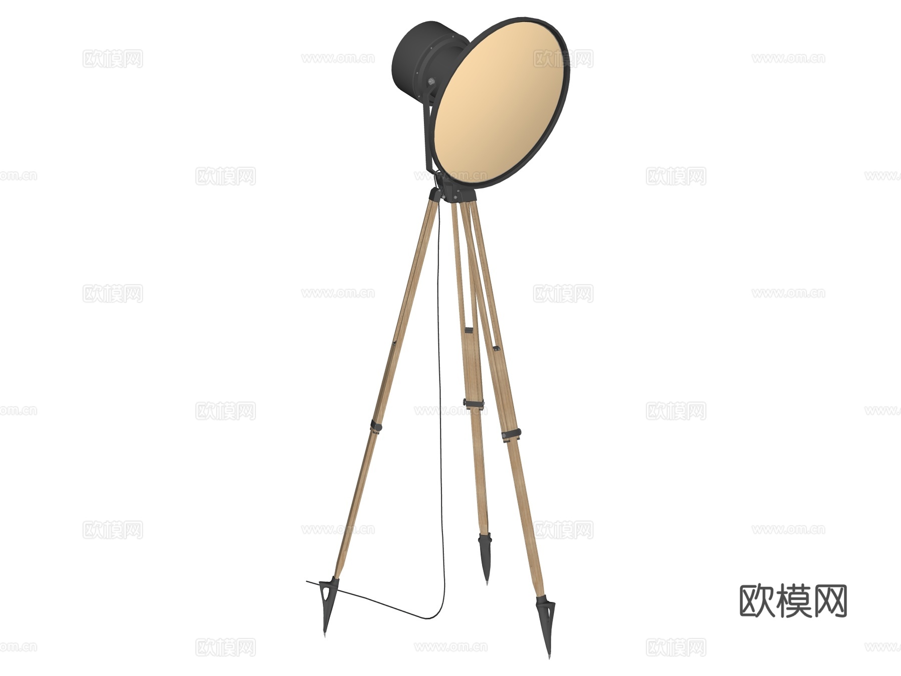 落地灯 装饰灯具 氛围落地灯su模型