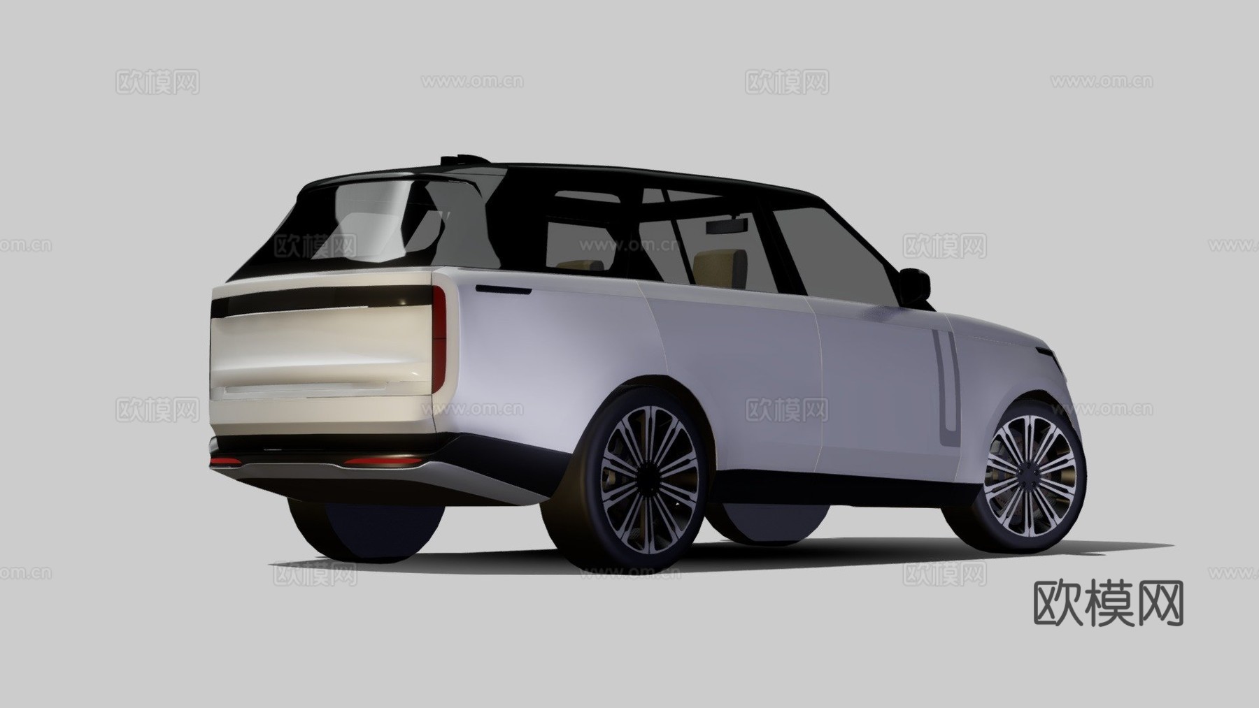 路虎揽胜3d模型下载（渲染图1）