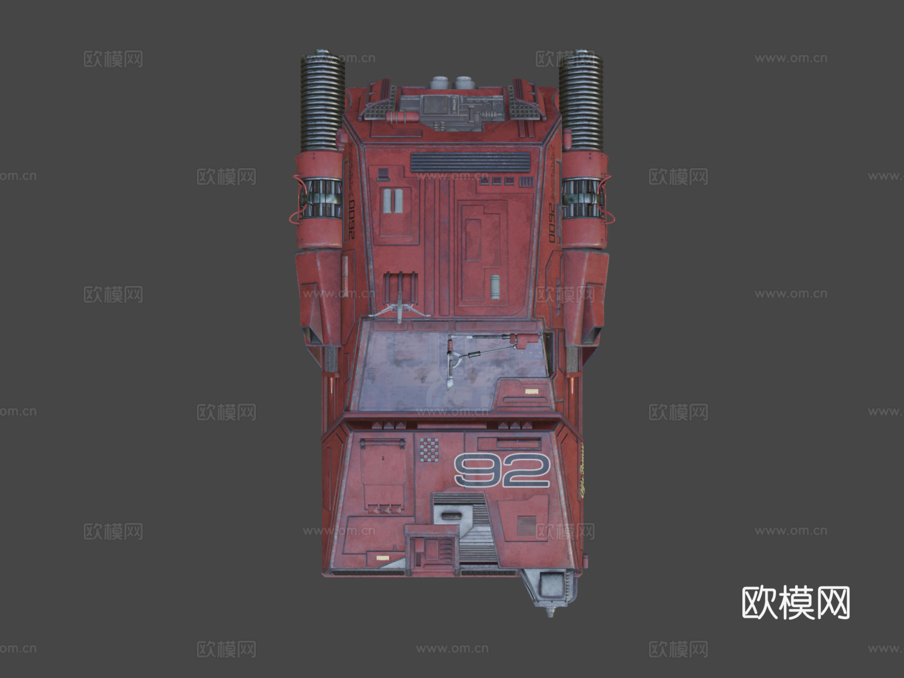 瑞秋的阿尔法罗密欧旋转车（银翼杀手）3d模型3d模型下载（渲染图7）