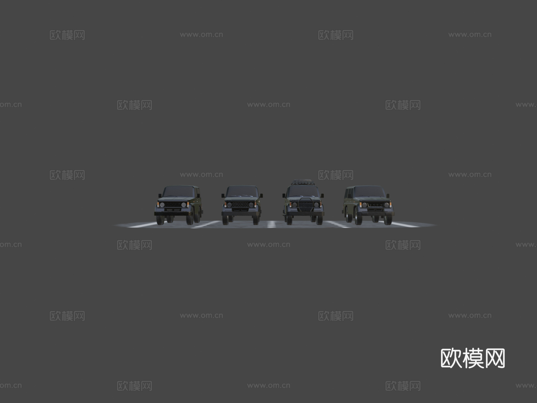 低多边形载具迷你包43d模型下载（渲染图6）