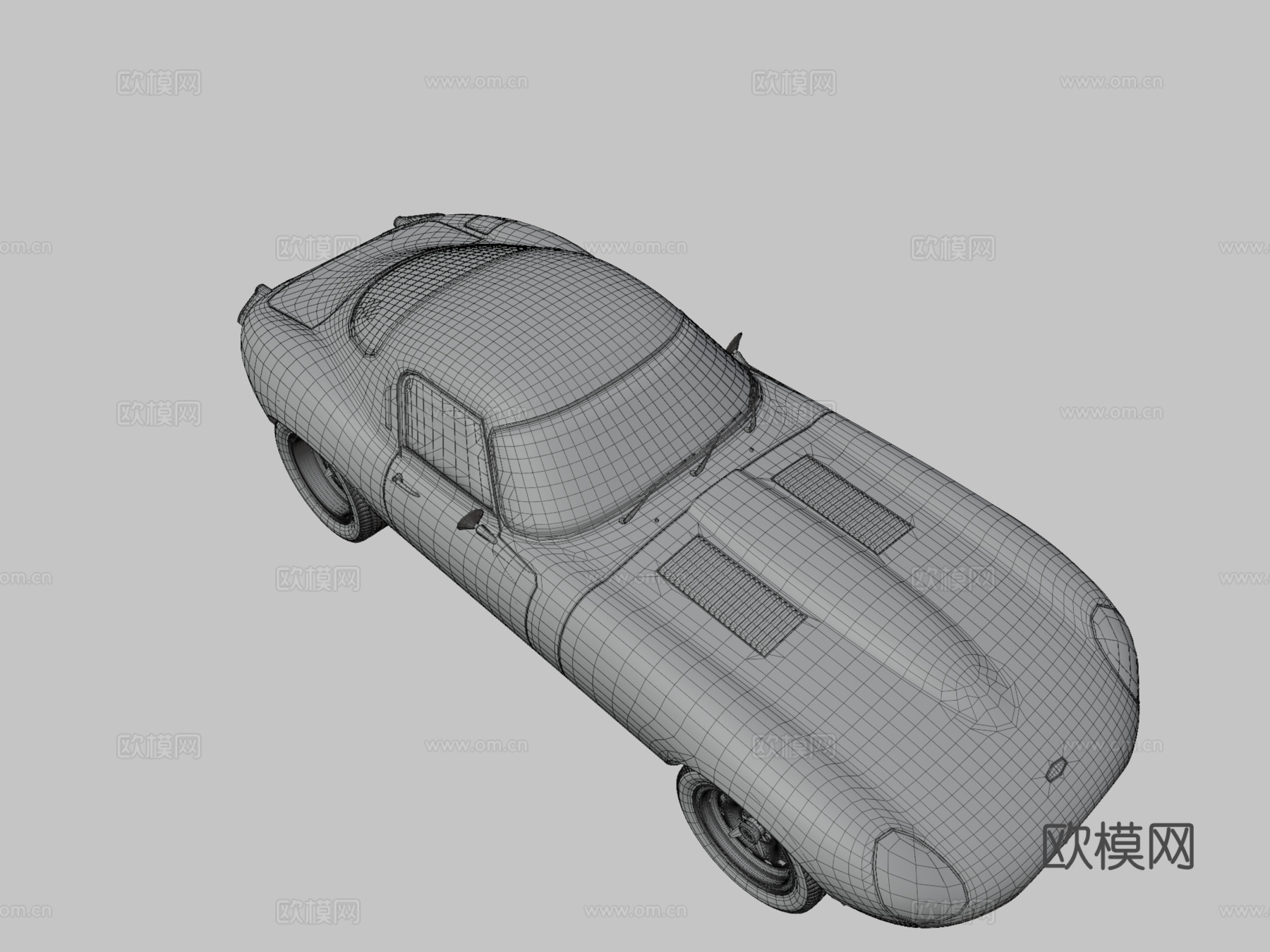 捷豹鹰GT3d模型下载（渲染图3）