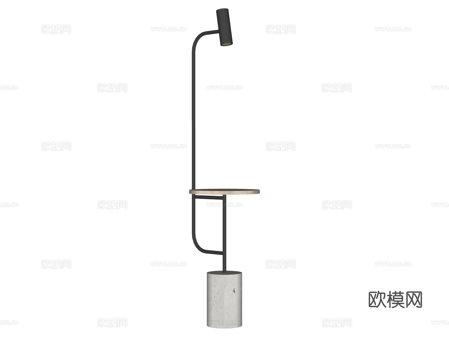 落地灯 装饰灯具 氛围落地灯 茶几落地灯su模型