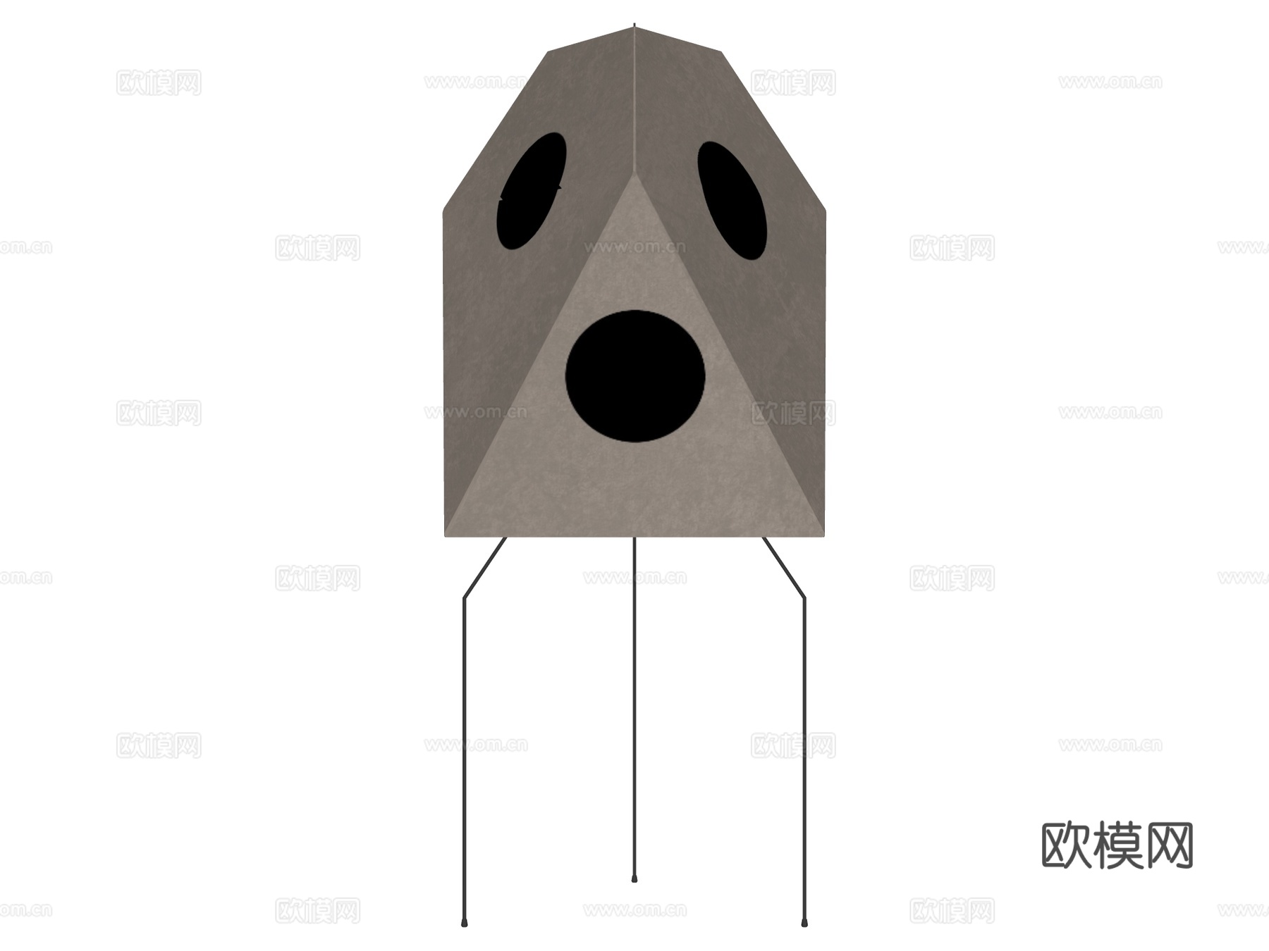 台灯 装饰灯具 氛围灯具su模型