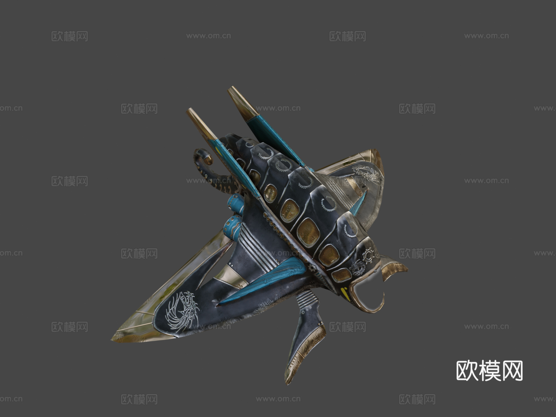 船3d模型下载（渲染图7）