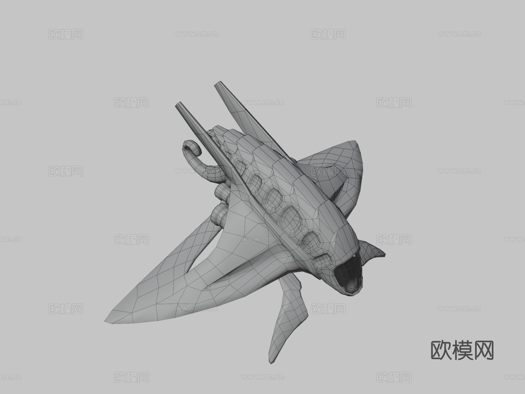 船3d模型下载（渲染图3）