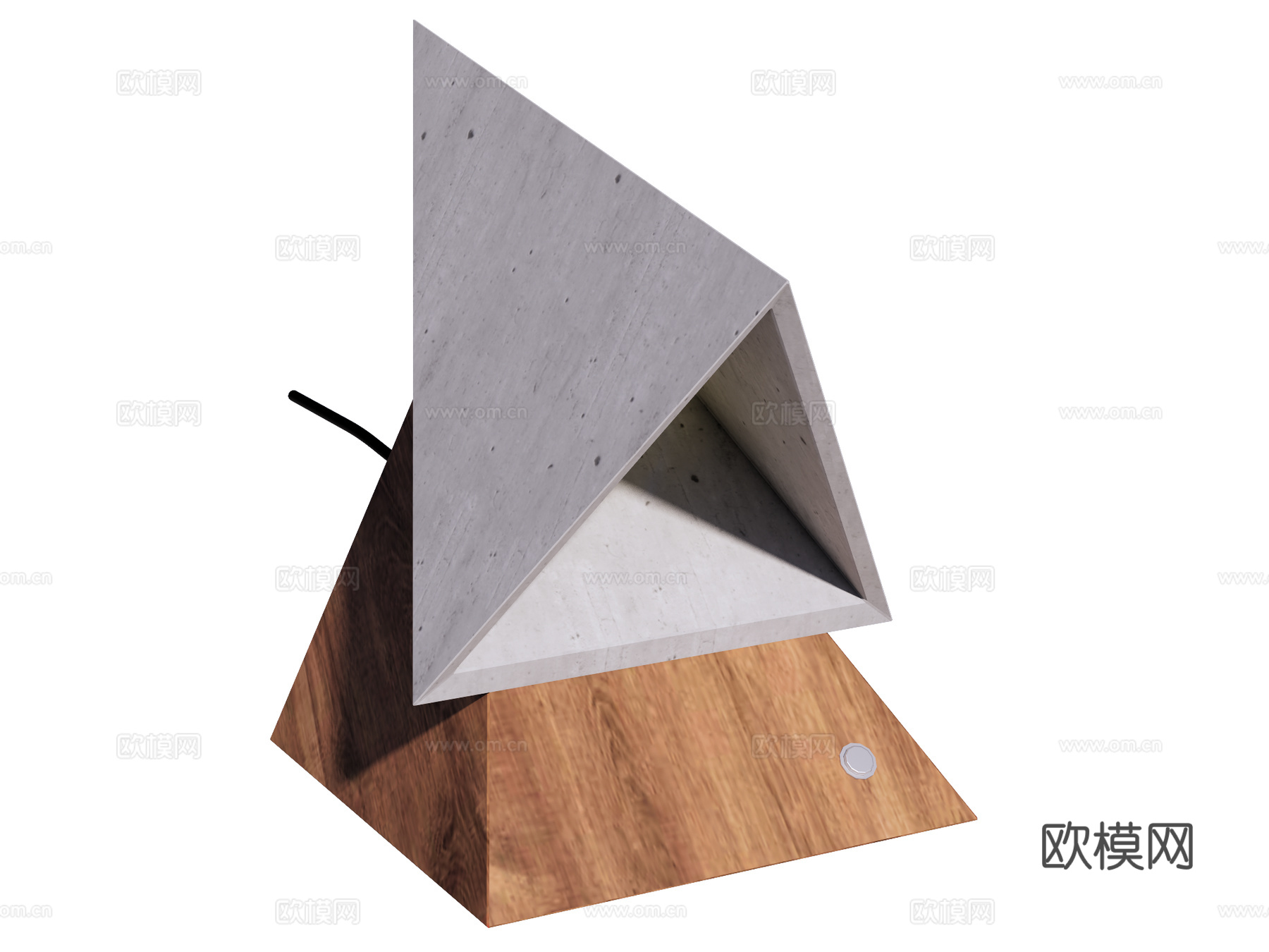 台灯 装饰灯具 氛围灯具su模型下载（渲染图1）