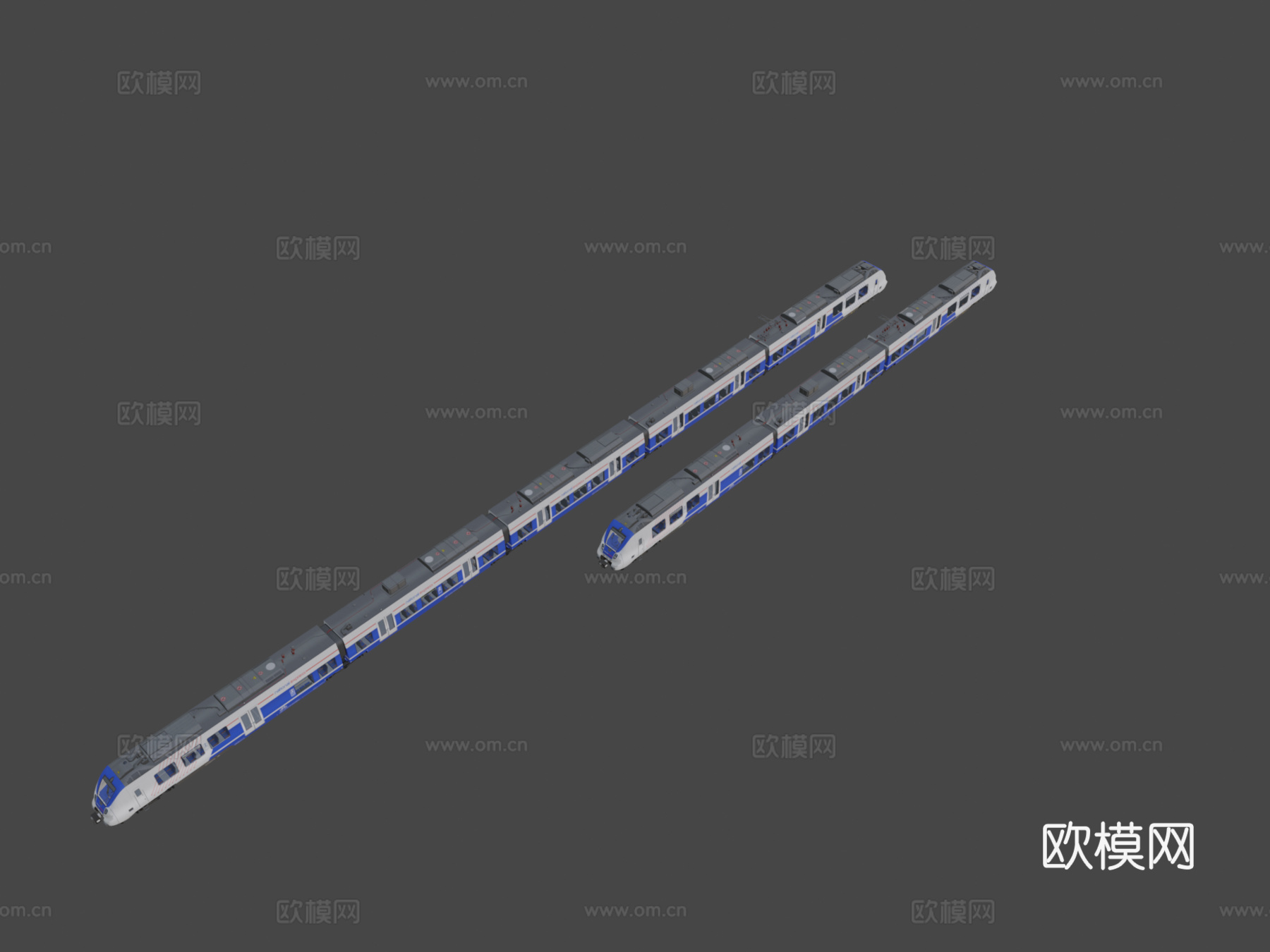 庞巴迪Talent 2-BR 442-国家快车3d模型下载（渲染图8）