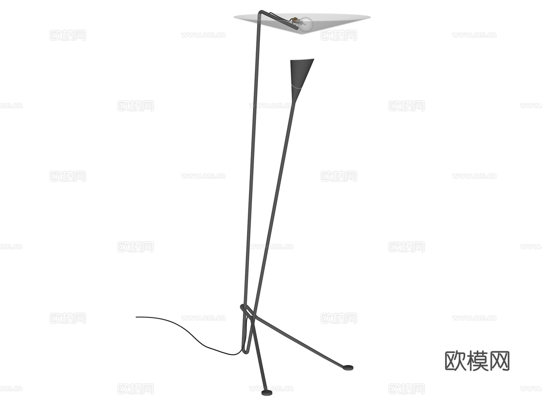 落地灯 装饰灯具 氛围落地灯su模型