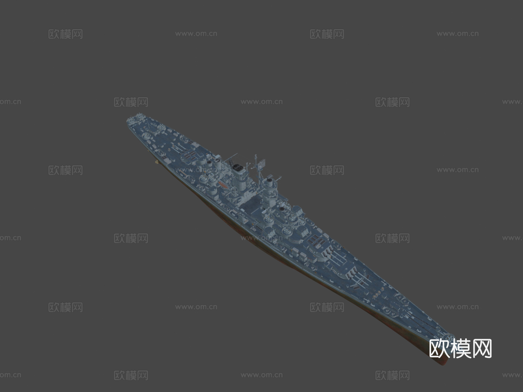 阿拉斯加3d模型下载（渲染图8）