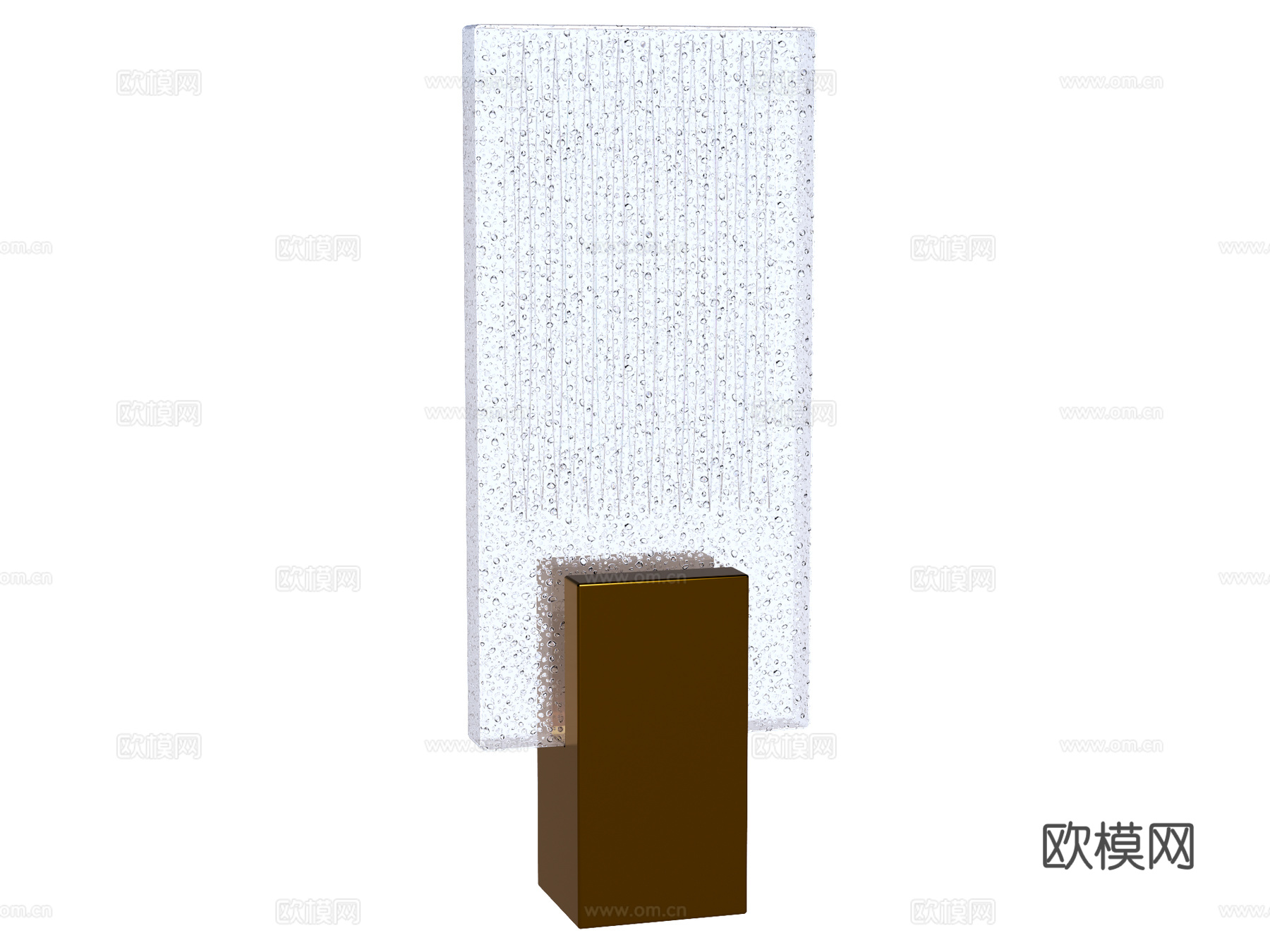 台灯 装饰灯具 氛围灯具 金属台灯 玻璃台灯su模型