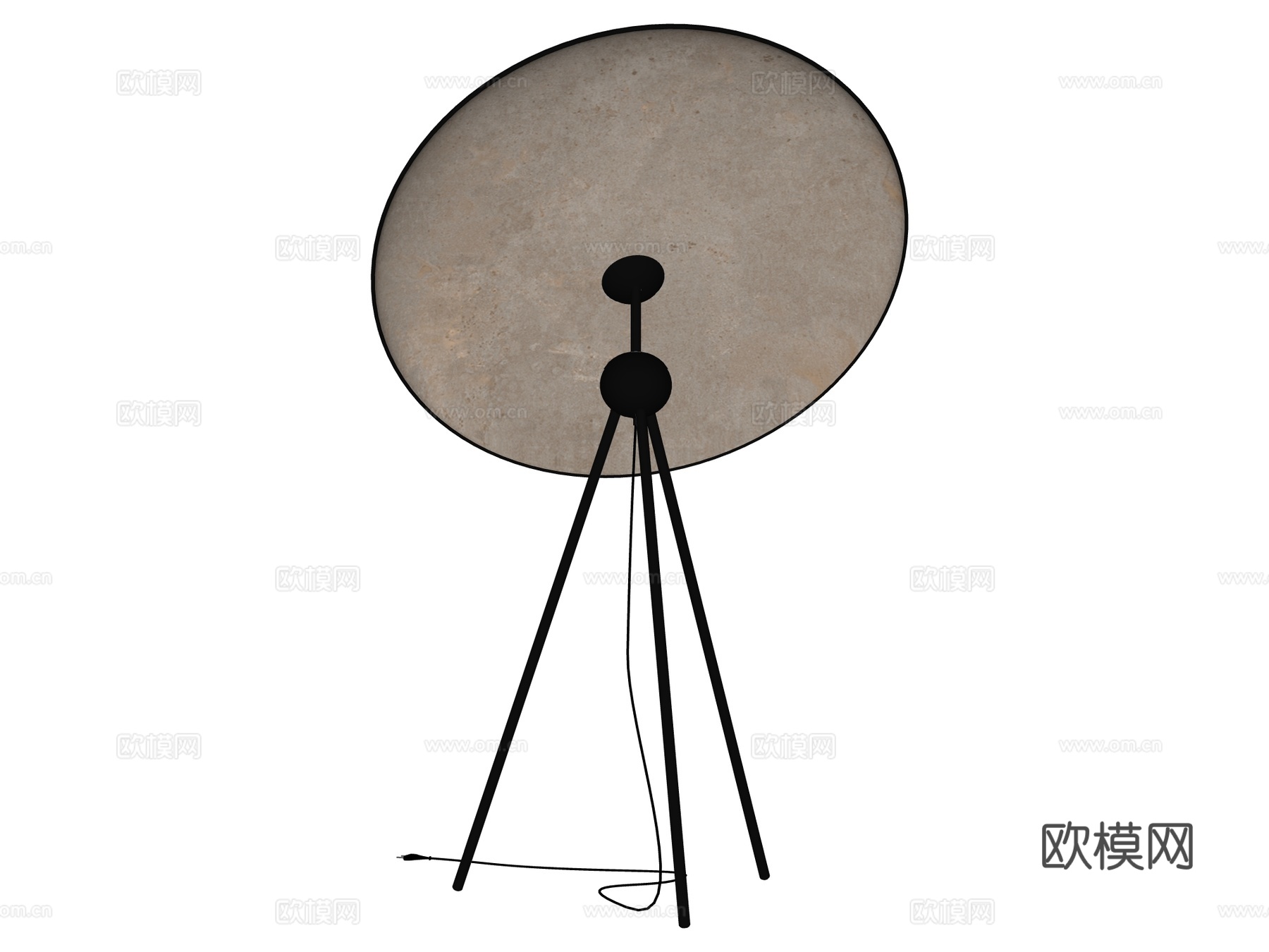 落地灯 装饰灯具 氛围落地灯su模型