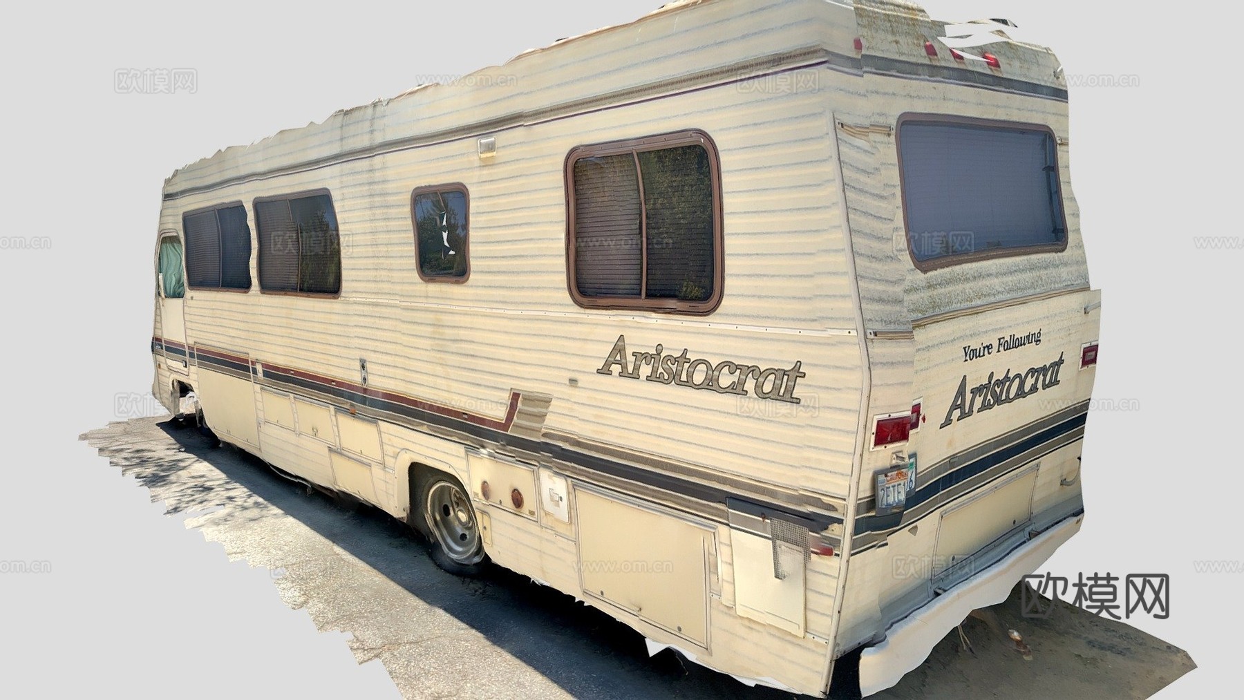 贵族——苹果激光雷达捕捉3d模型下载（渲染图1）