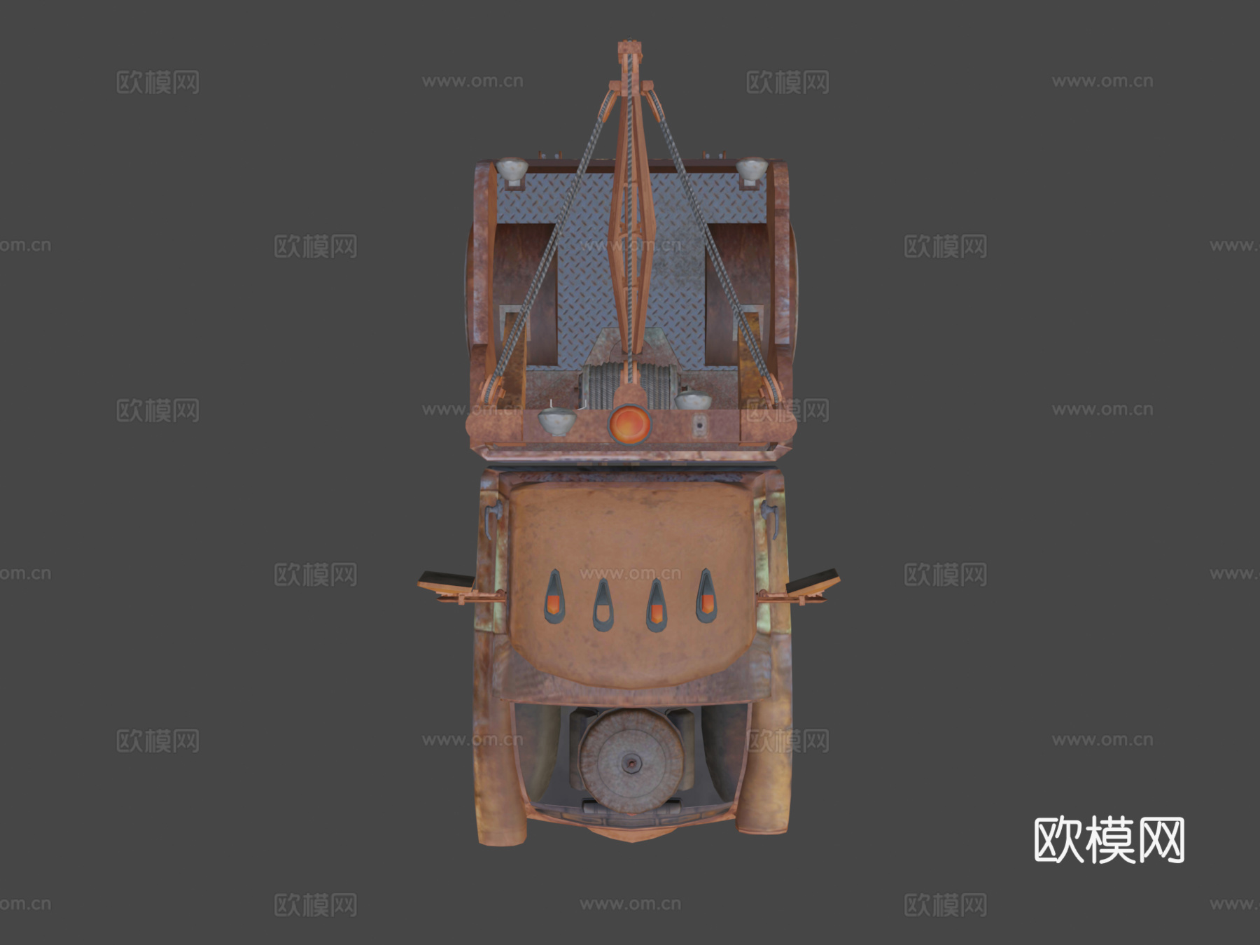 板牙3d模型下载（渲染图7）