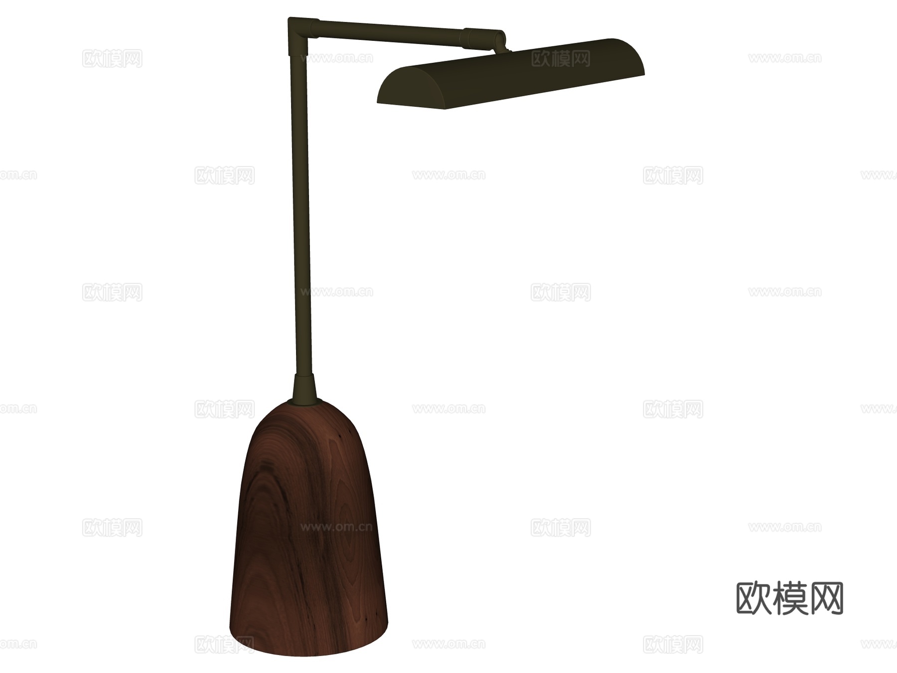 台灯 装饰灯具 氛围灯具 金属台灯su模型