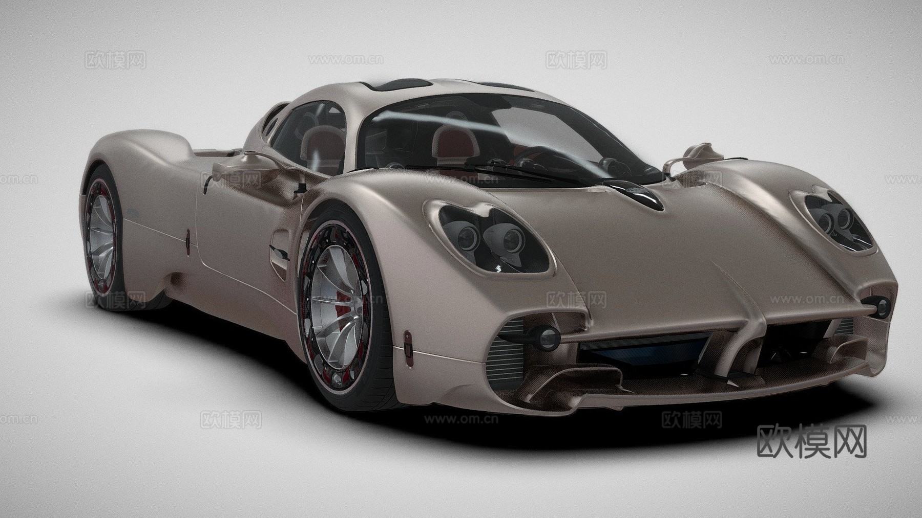 帕加尼乌托邦20233d模型下载（渲染图1）