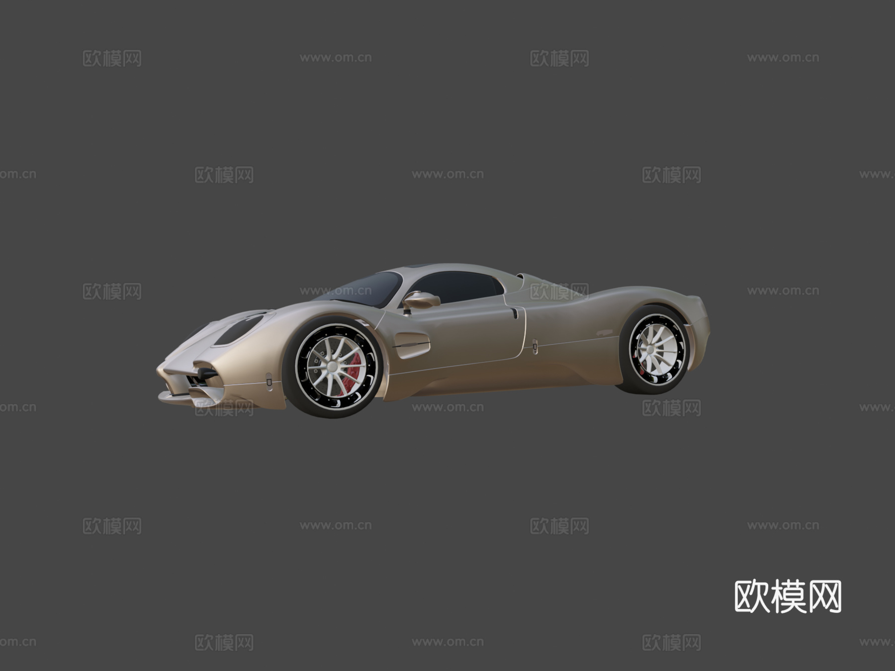 帕加尼乌托邦20233d模型下载（渲染图6）