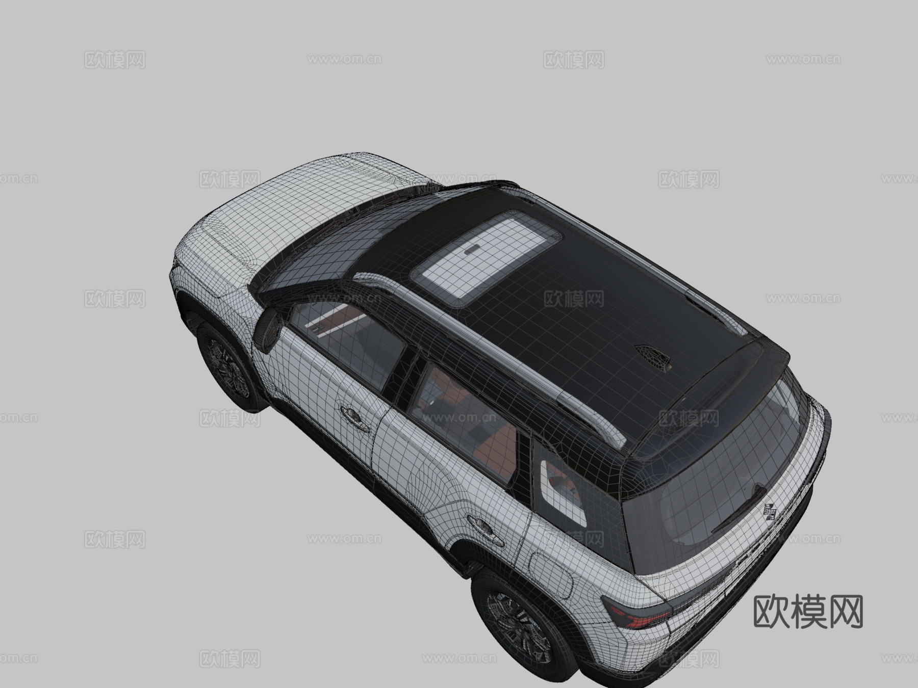 马鲁蒂铃木维塔拉布雷扎3d模型下载（渲染图2）