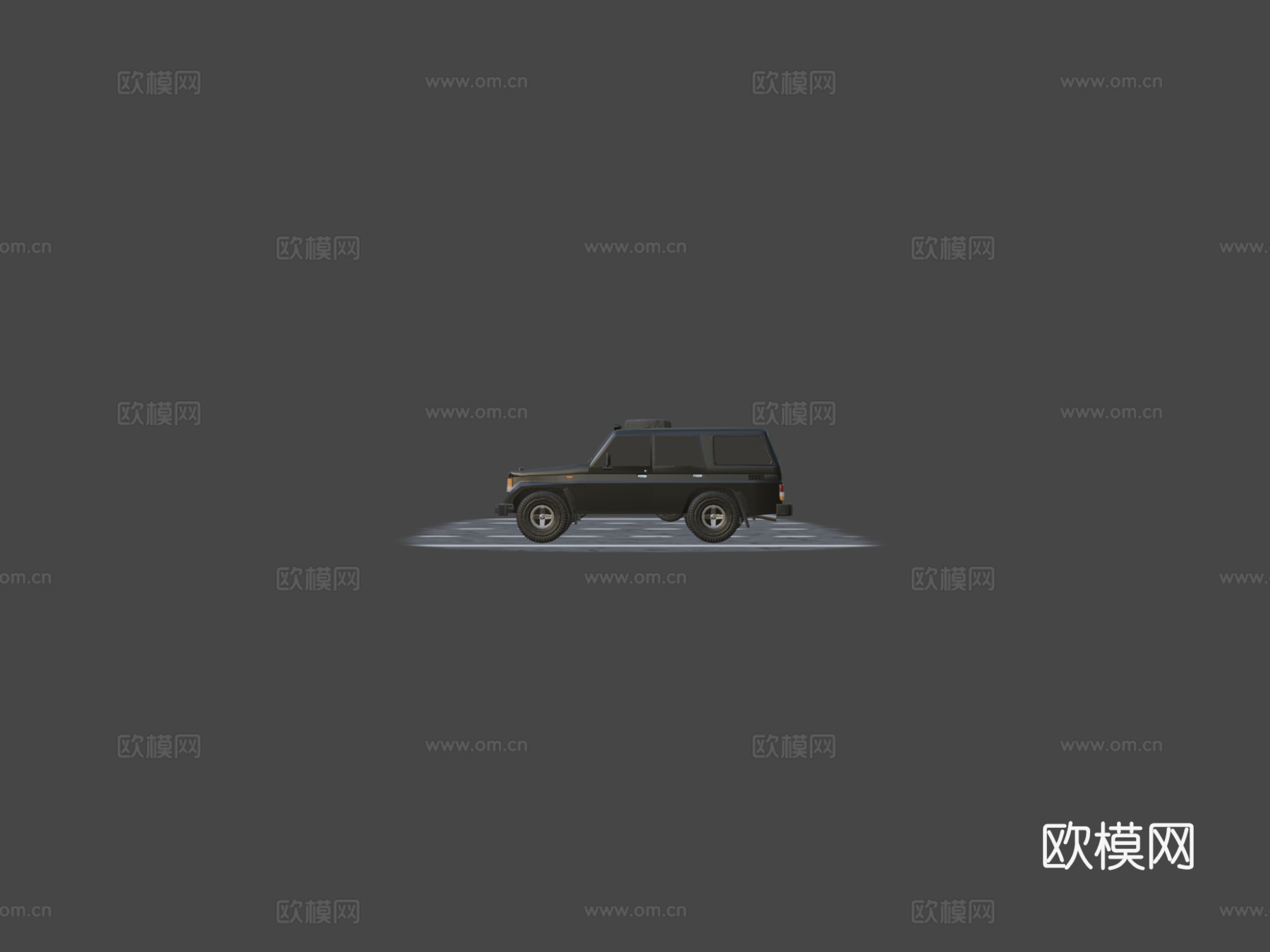 低多边形载具迷你包43d模型下载（渲染图5）