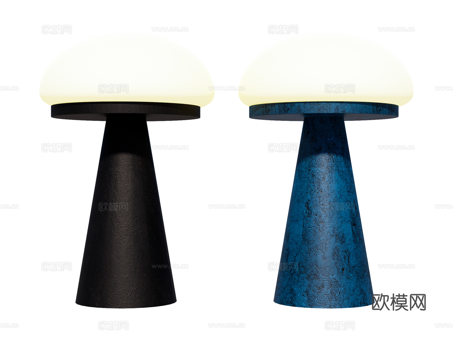 台灯 装饰灯具 氛围灯具su模型