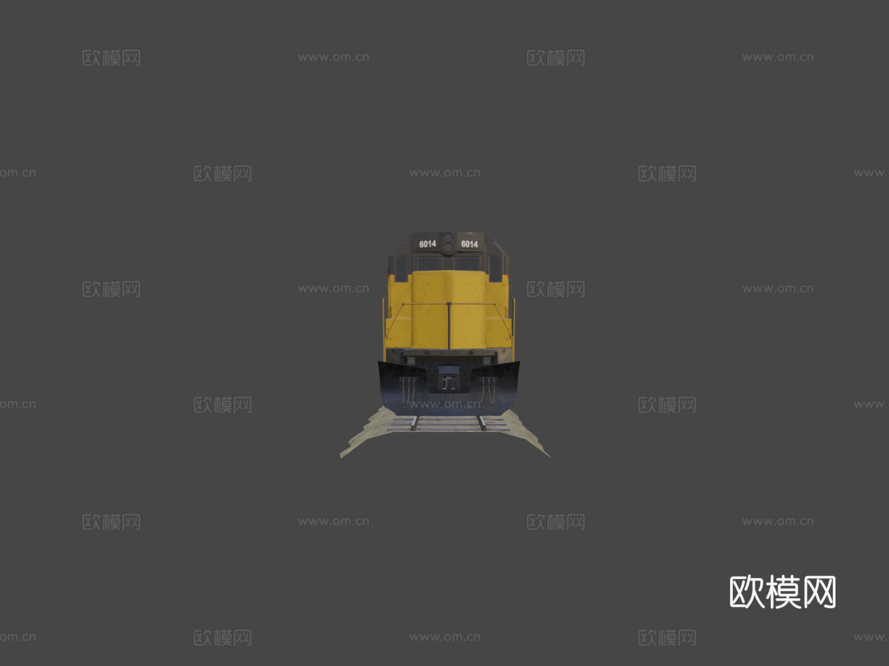 机车3d模型下载（渲染图5）