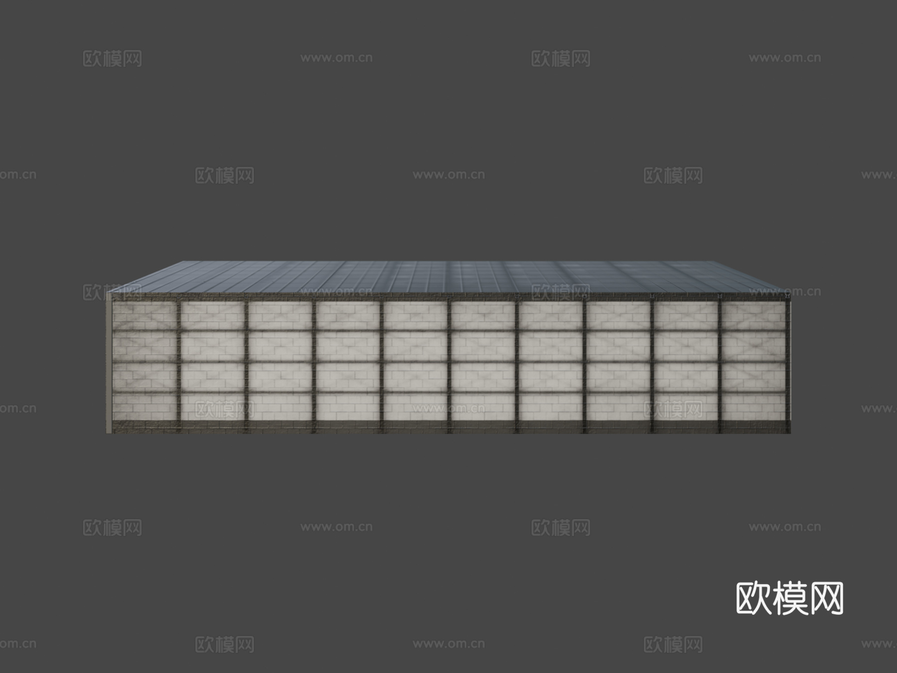 飞机机库3d模型下载（渲染图6）