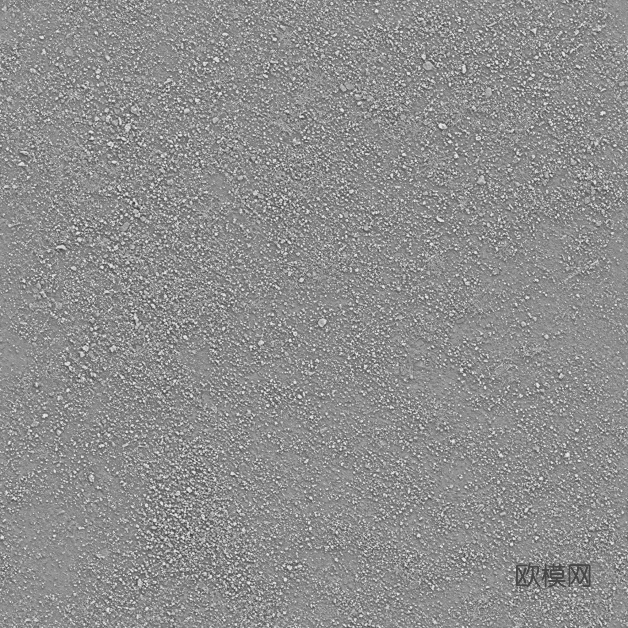 高精度土壤与碎石混合地面纹理 土壤 沙土