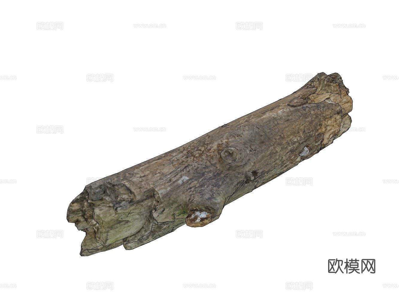 木材柴火堆su模型