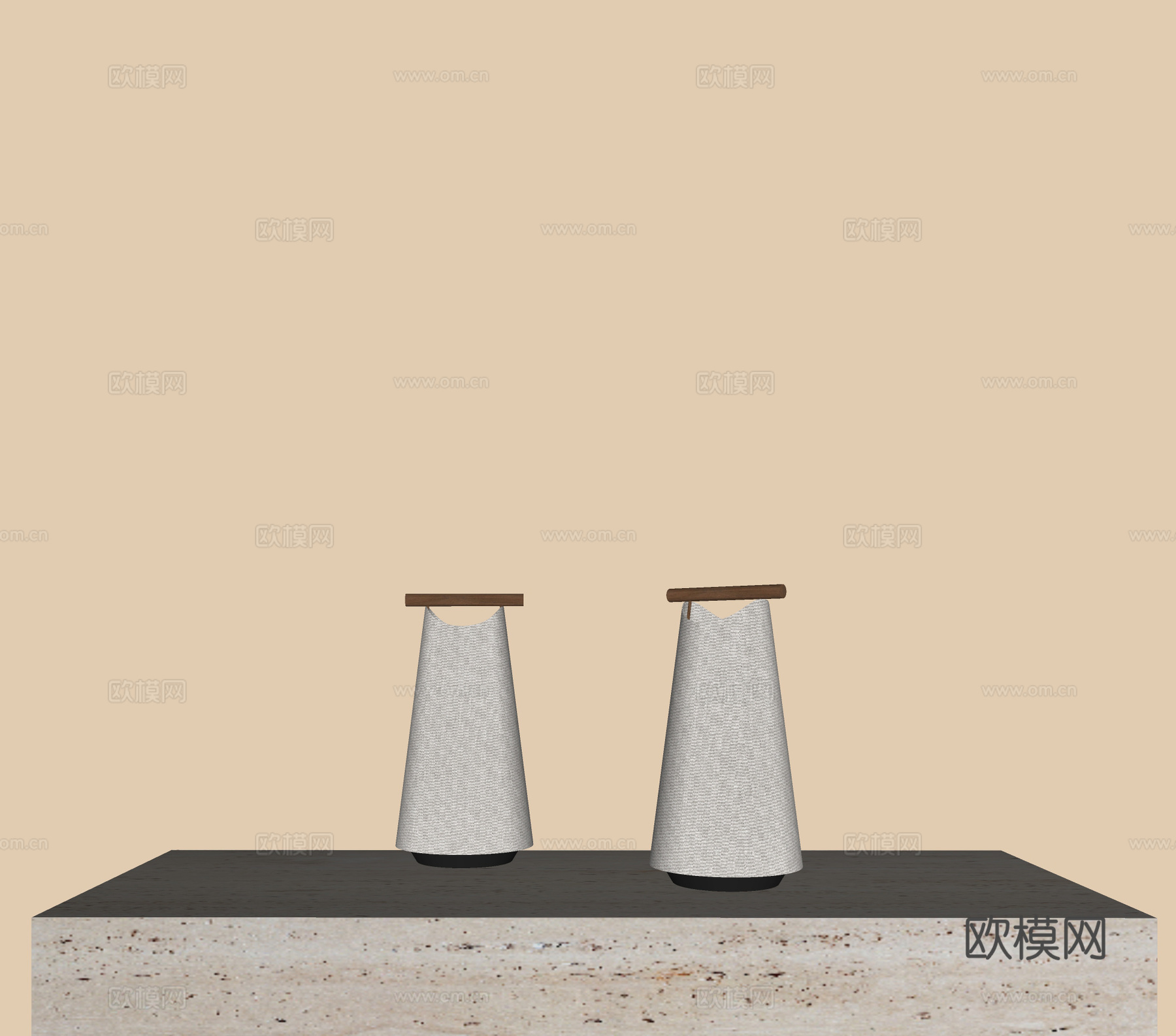 现代床头台灯 客厅台灯 艺术台灯 小台灯 小夜灯 装饰台灯su模型