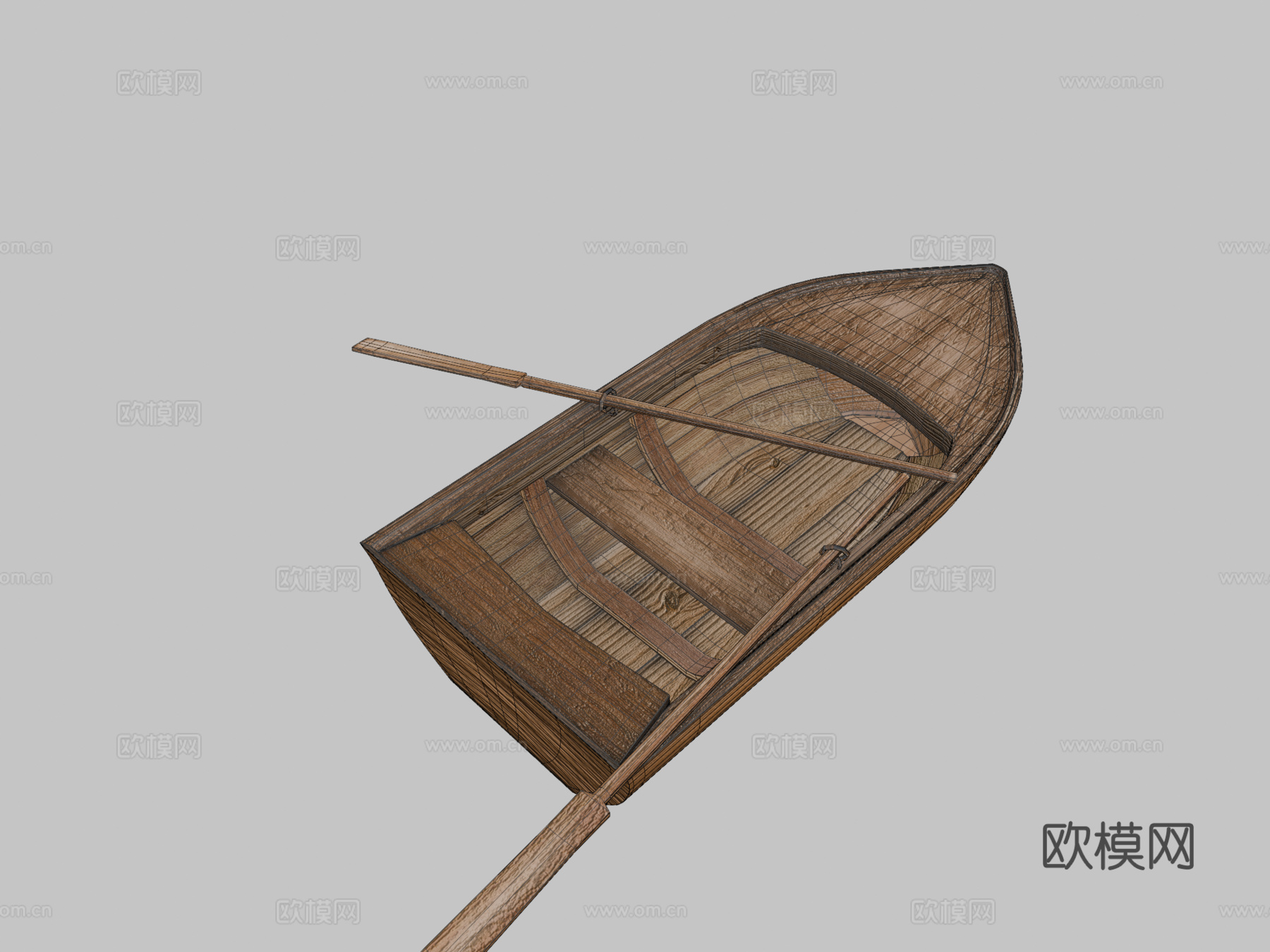 船3d模型下载（渲染图2）