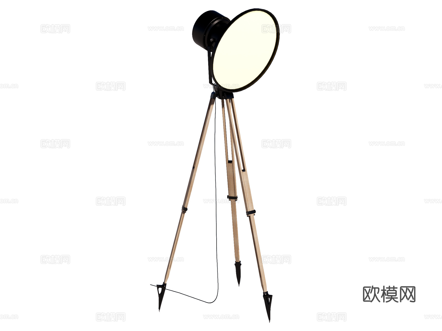 落地灯 装饰灯具 氛围落地灯su模型