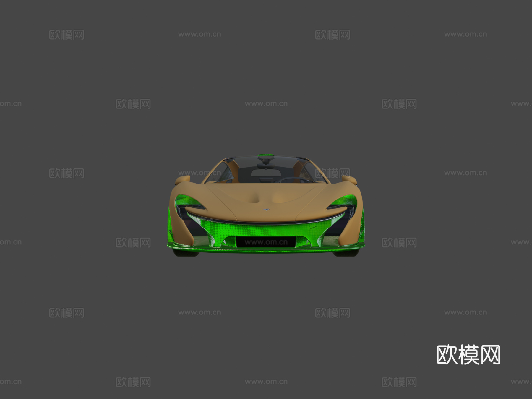 迈凯伦 P1 - www.vecarz.com3d模型下载（渲染图5）