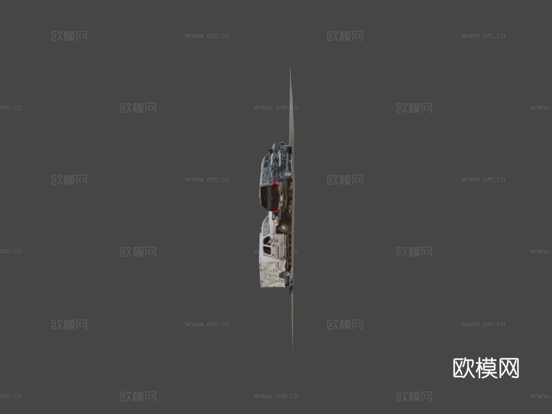 加拿大皇家骑警事故现场规程3d模型下载（渲染图6）