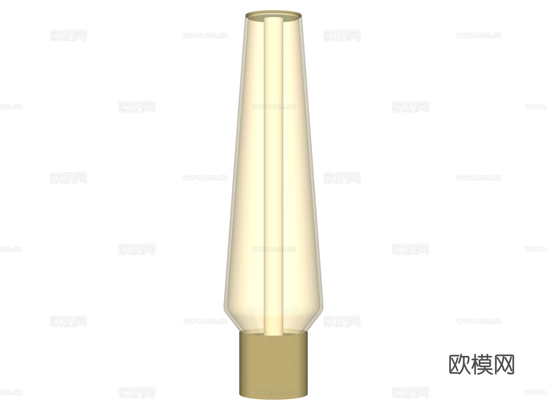 台灯 装饰灯具 氛围灯具 金属台灯 玻璃台灯su模型