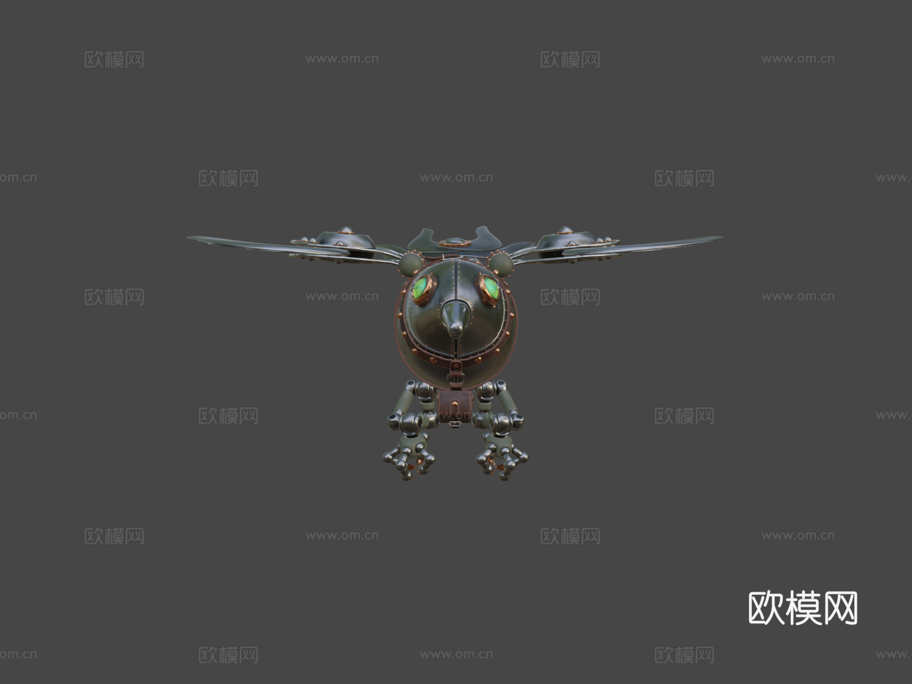 推特鸟B3d模型下载（渲染图5）