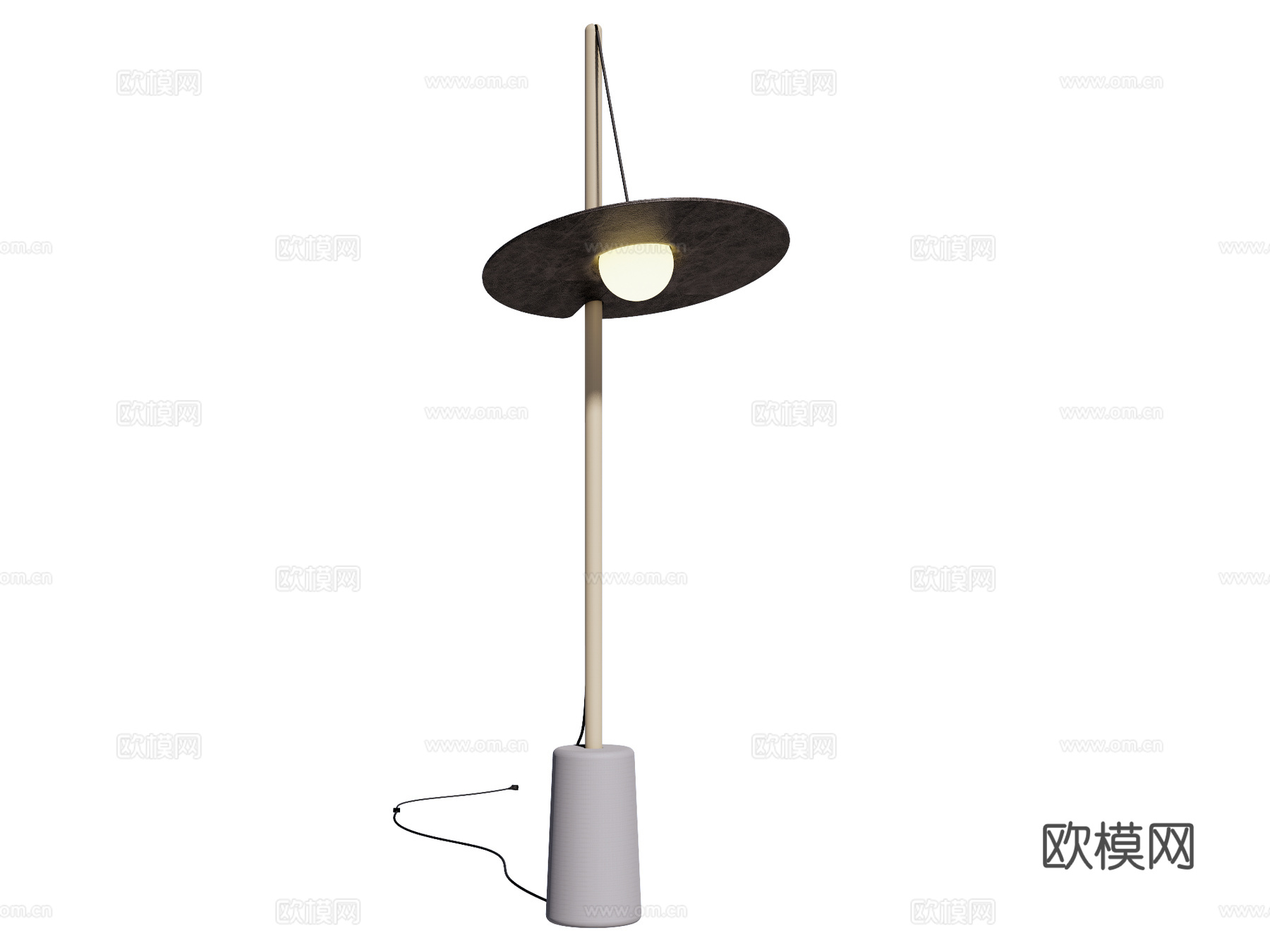 落地灯 装饰灯具 氛围落地灯su模型
