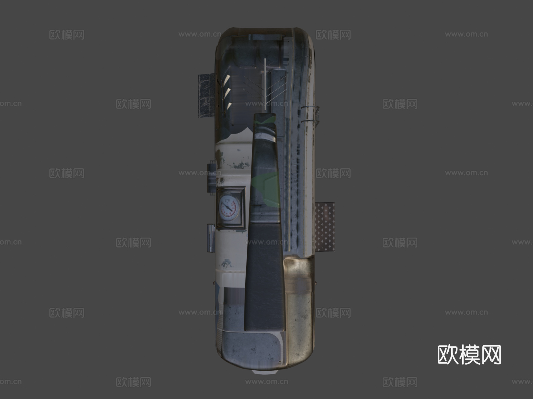 复古拖车3d模型下载（渲染图6）