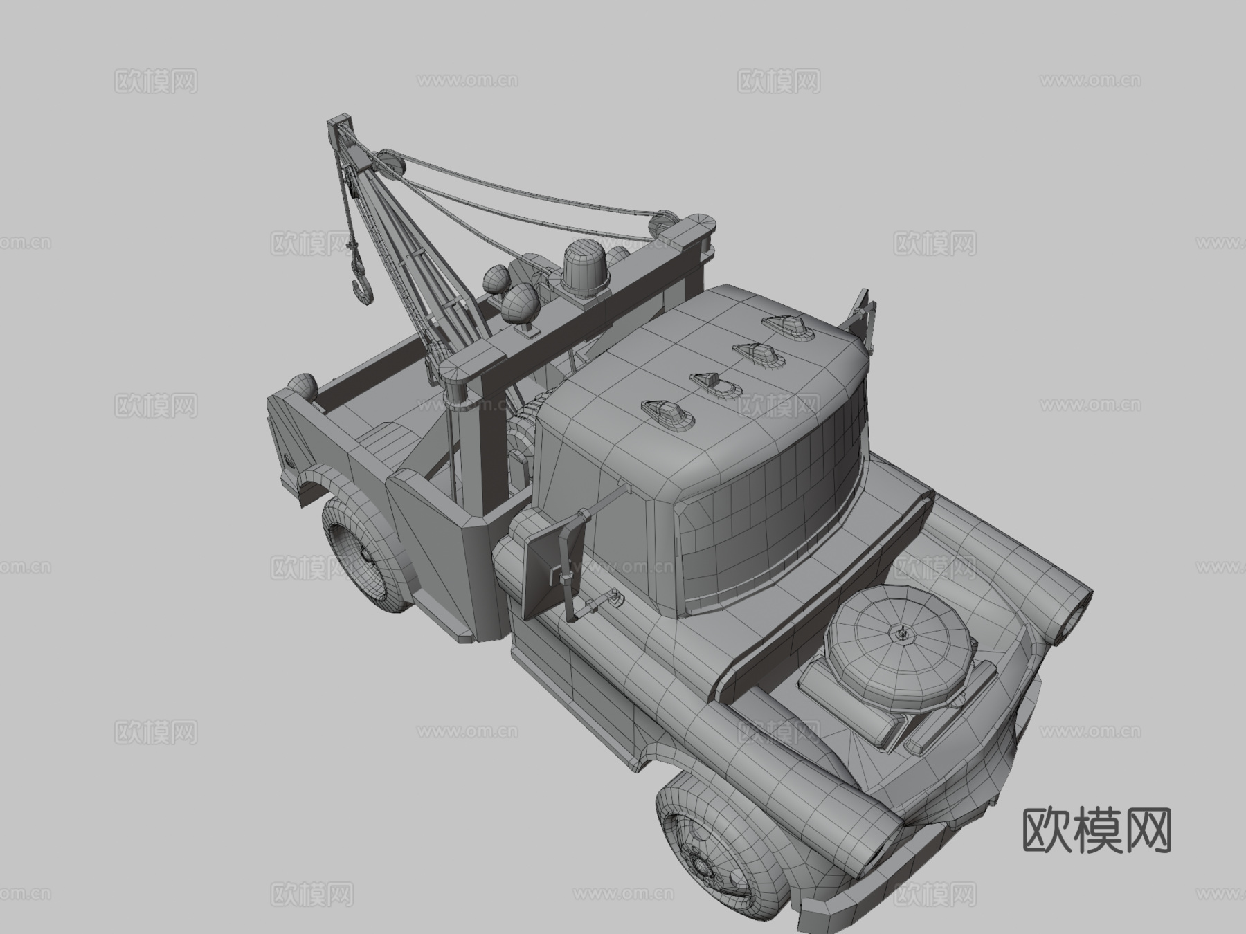 板牙3d模型下载（渲染图3）