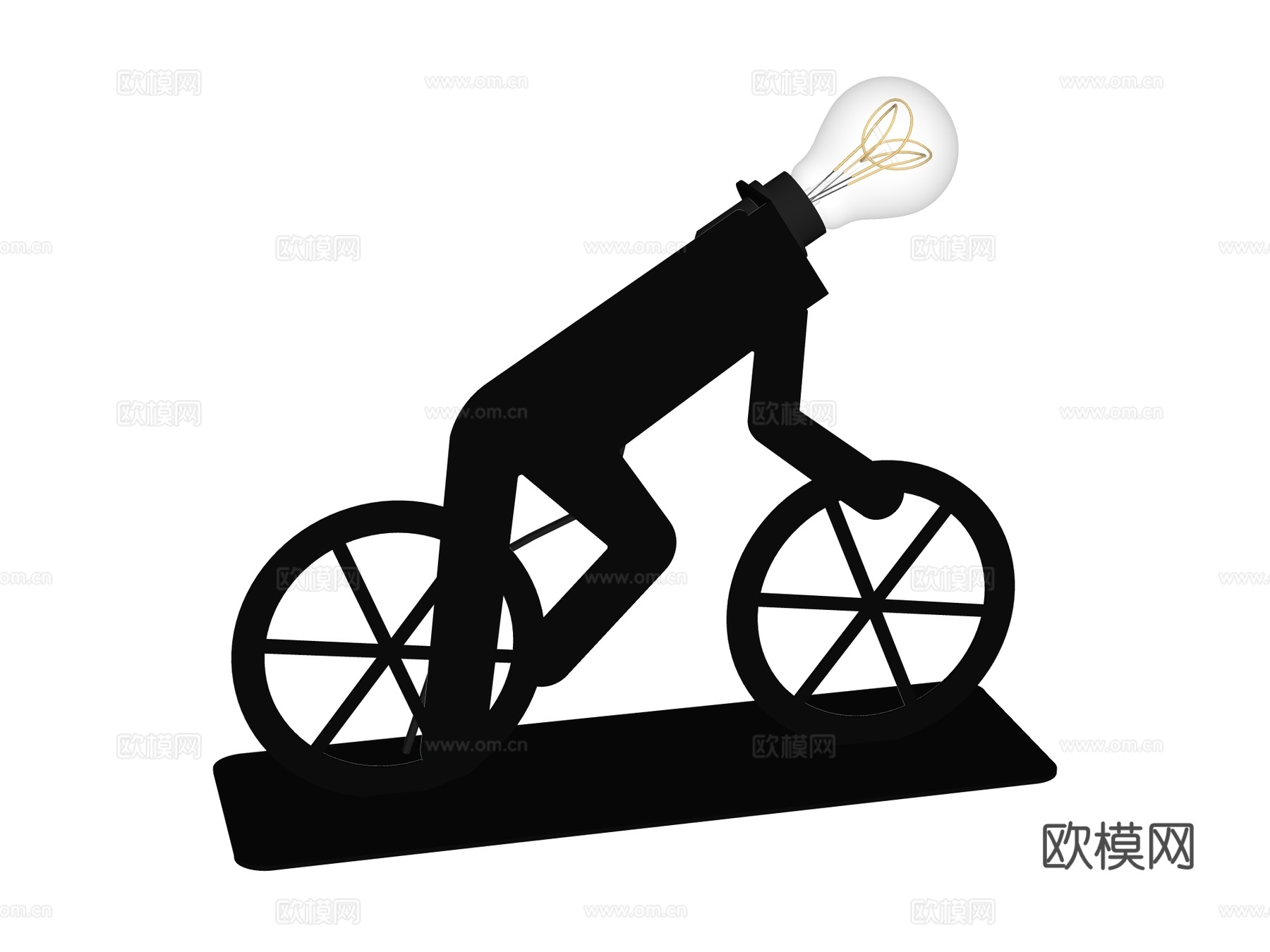 台灯 装饰灯具 氛围灯具 儿童台灯su模型