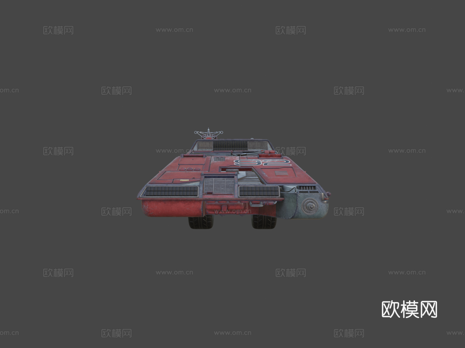 瑞秋的阿尔法罗密欧旋转车（银翼杀手）3d模型3d模型下载（渲染图5）