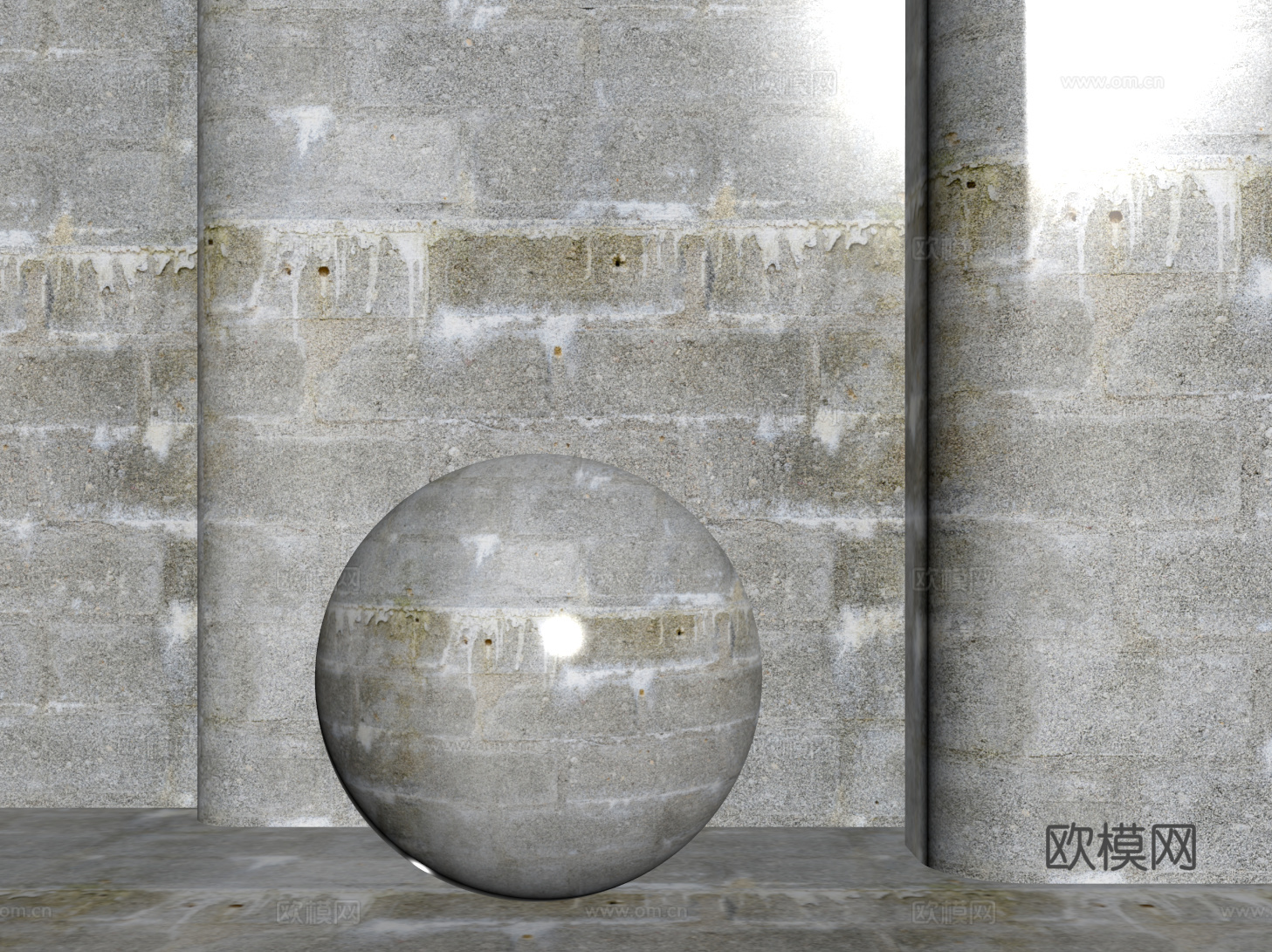 现代砖墙 青石砖墙 脏旧砖墙 仿古砖墙 工业砖墙su模型