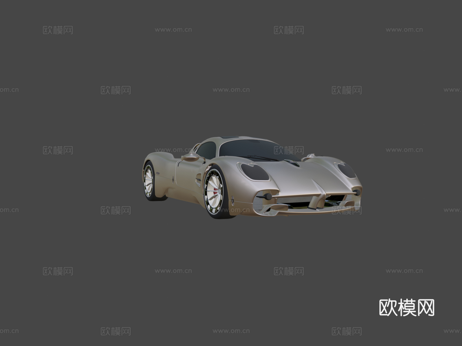 帕加尼乌托邦20233d模型下载（渲染图5）