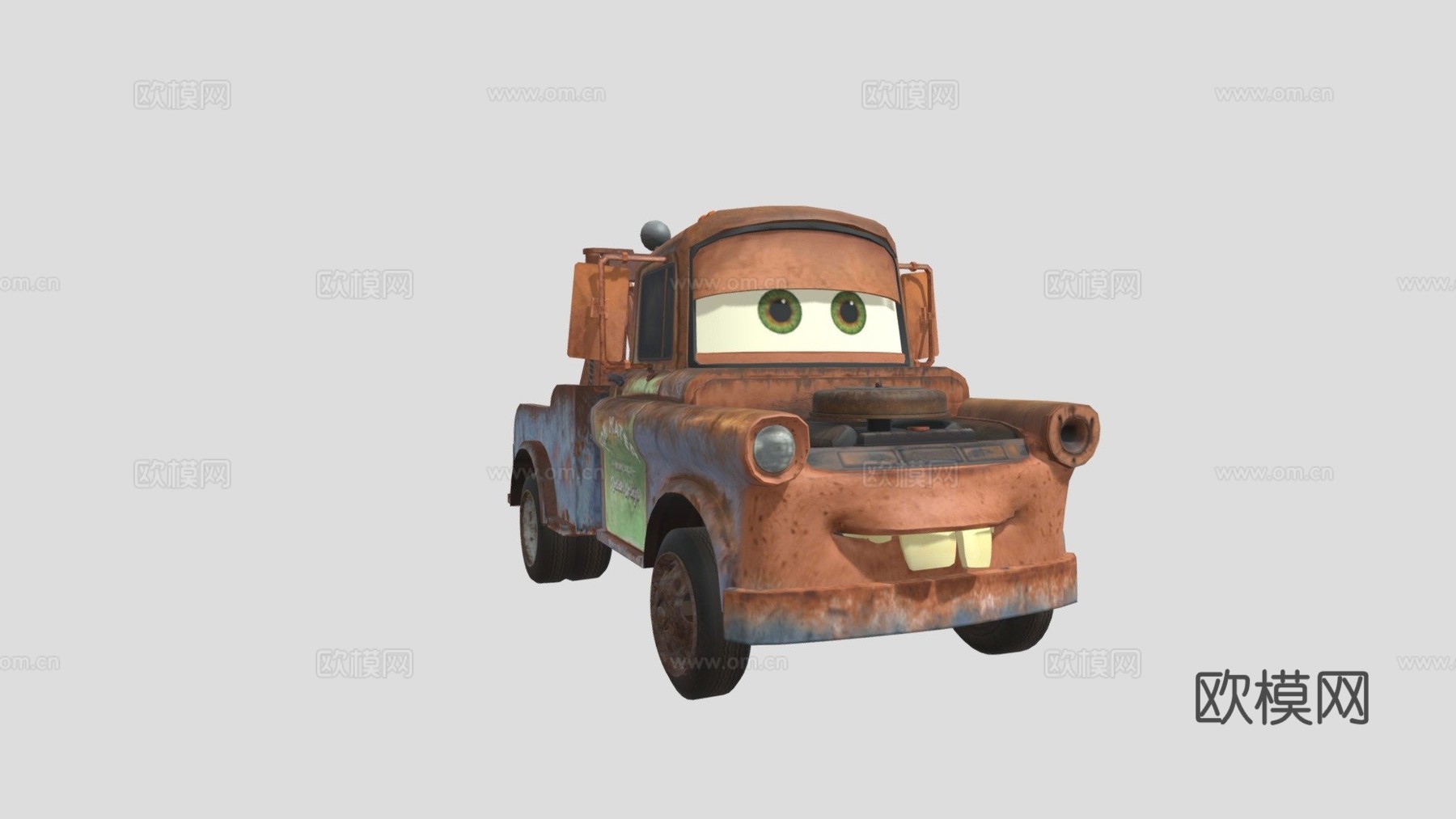 板牙3d模型下载（渲染图1）